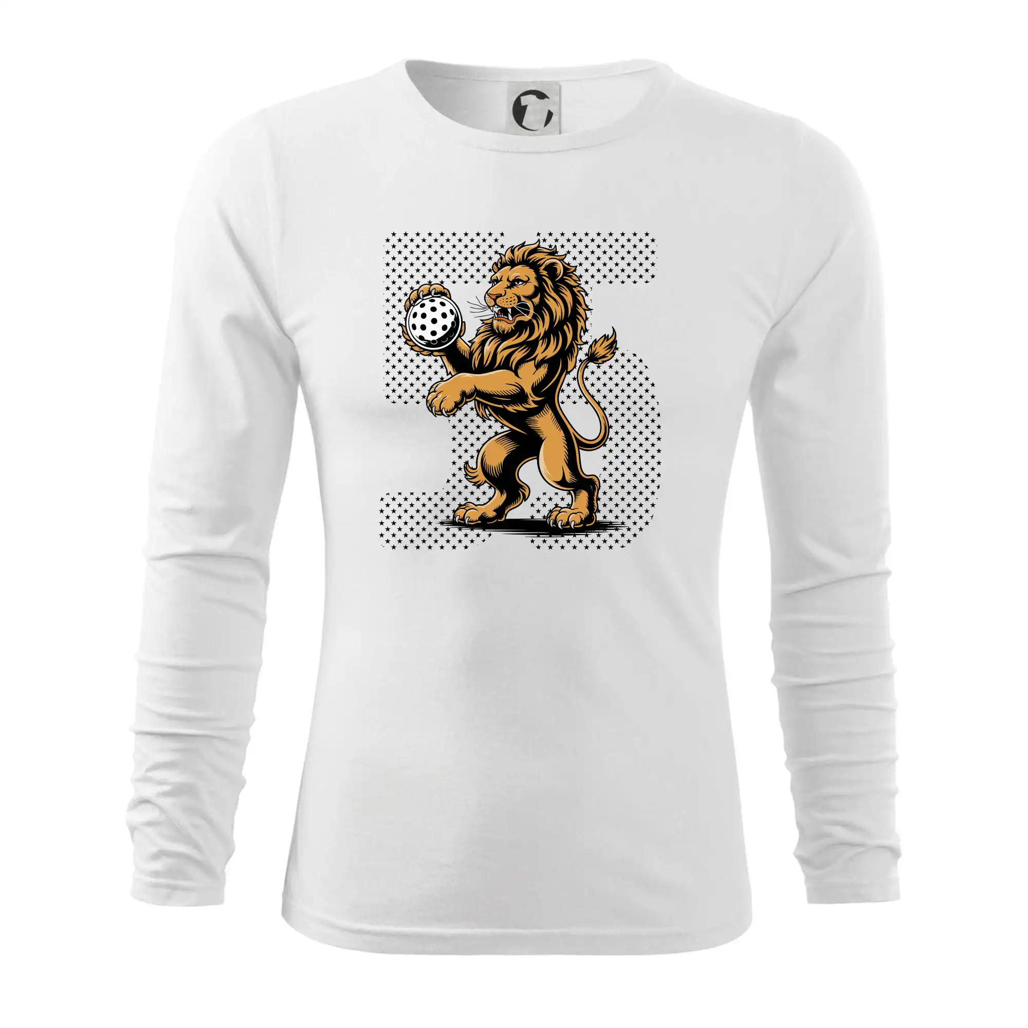 Floorball lev stojící a číslo