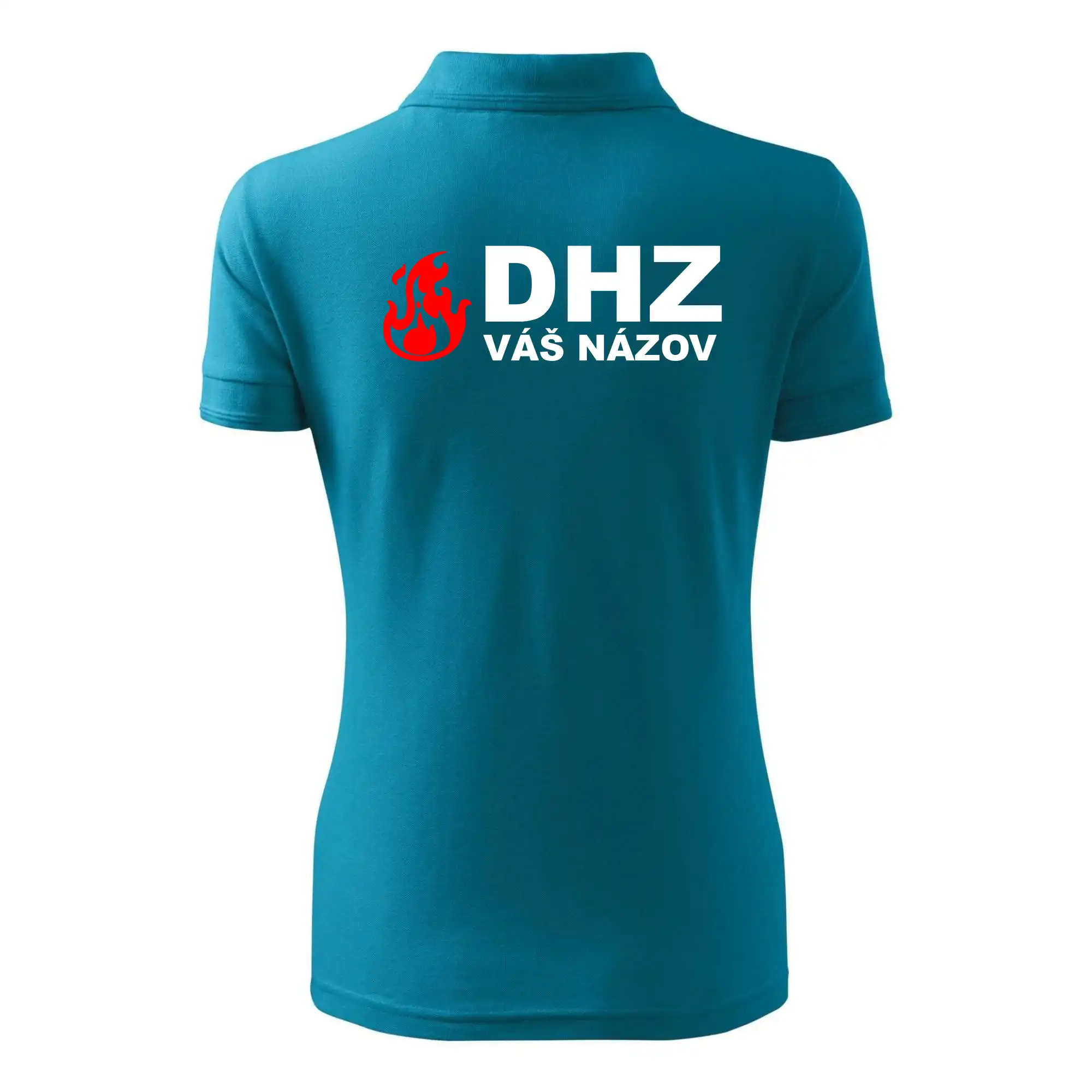 DHZ (oheň, názov sboru - vlastný nápis)