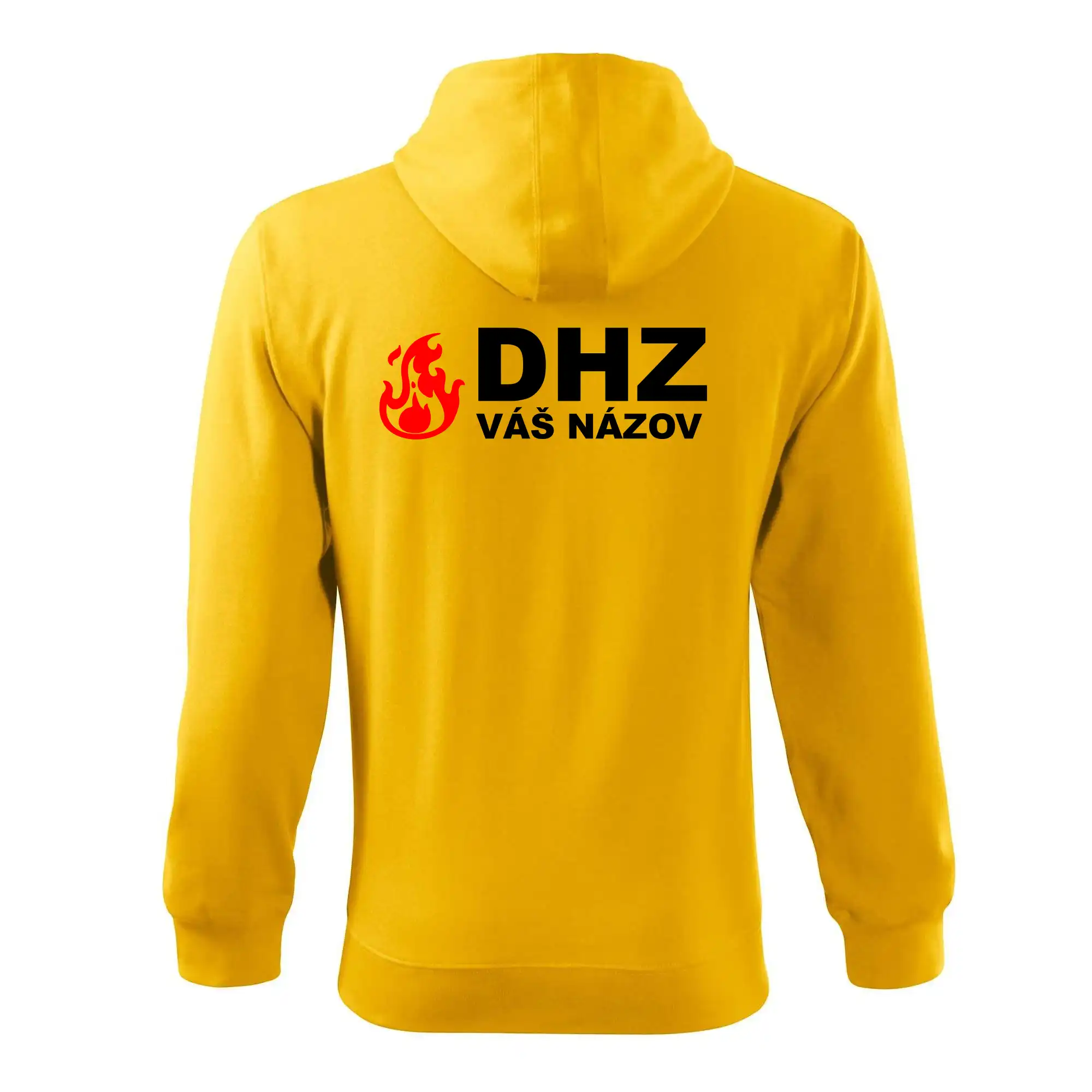 DHZ (oheň, firesport, názov sboru - vlastný nápis)