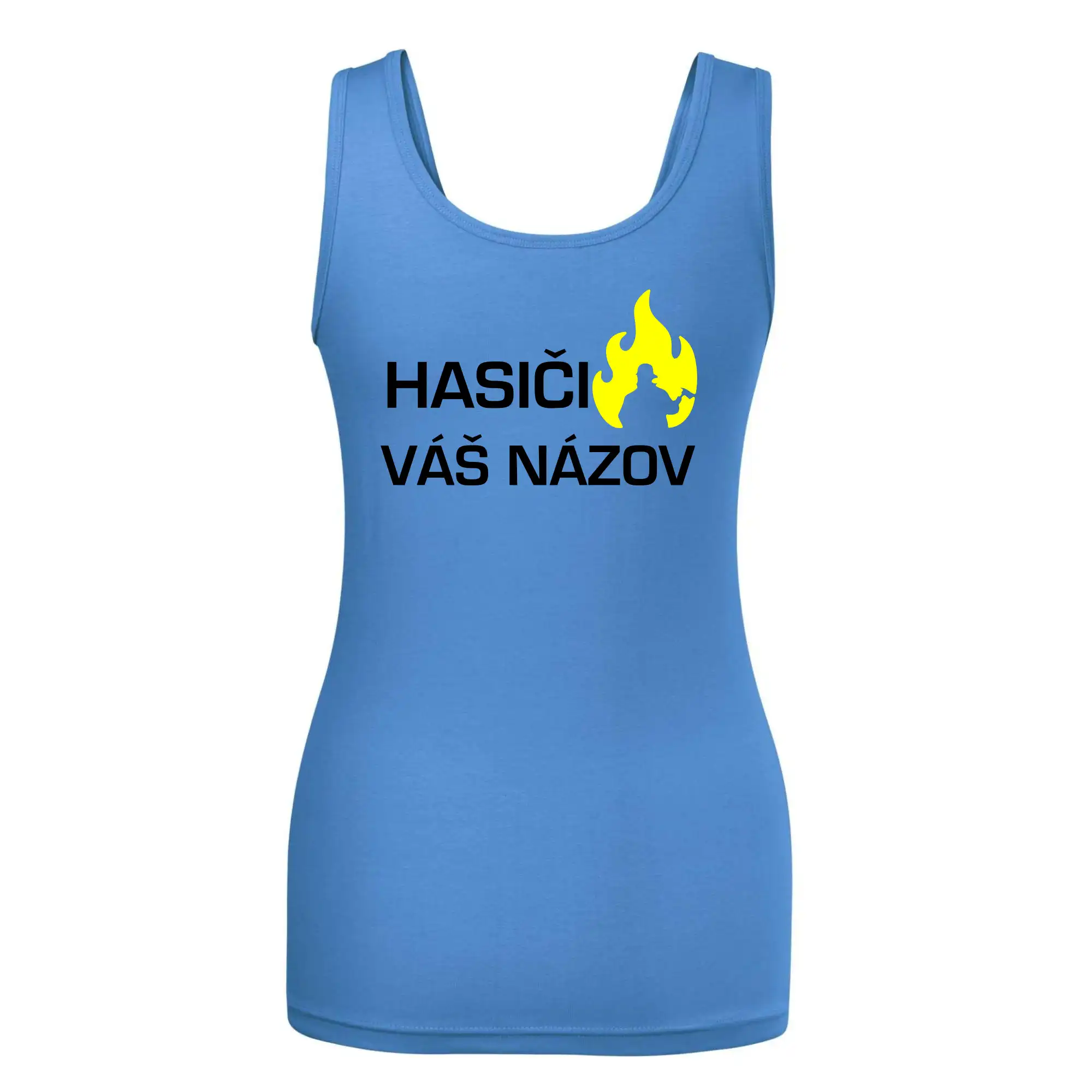 Hasiči - Váš názov - FLUO + Reflexná potlač