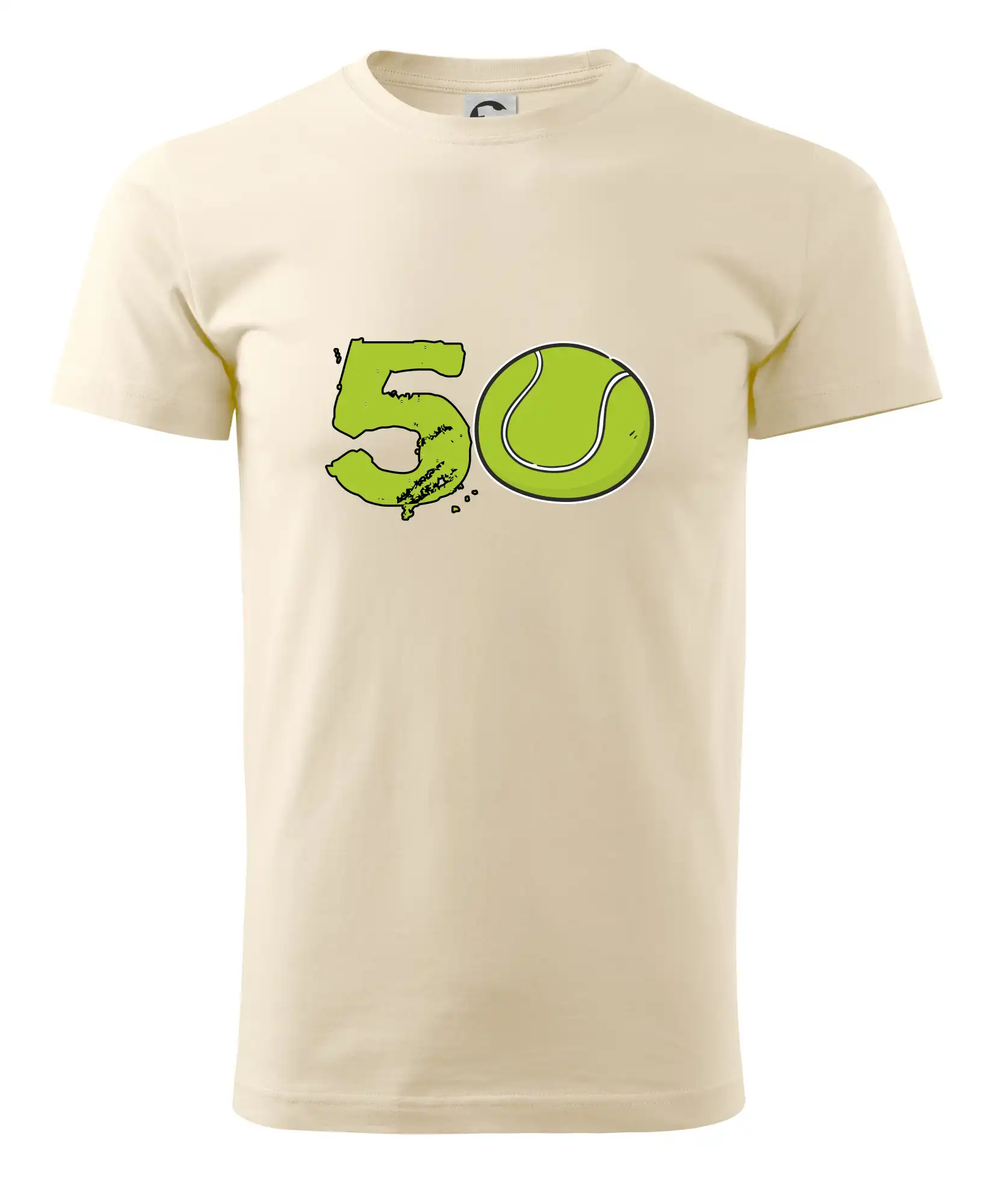 Tričká na tenis - Tenis okrúhle narodeniny 50 - Pánske tričko nižšej gramáže