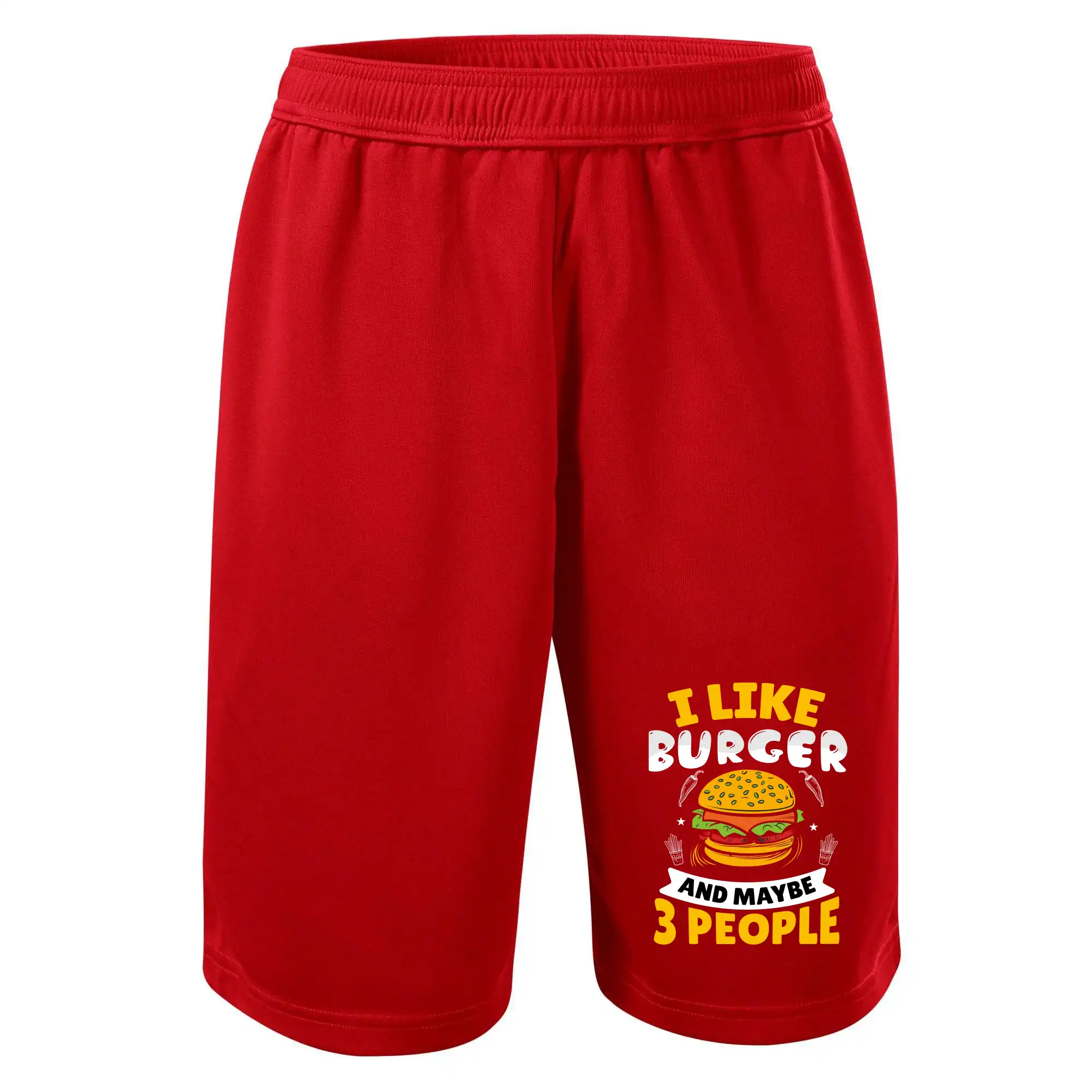 I like burger and maybe 3 people