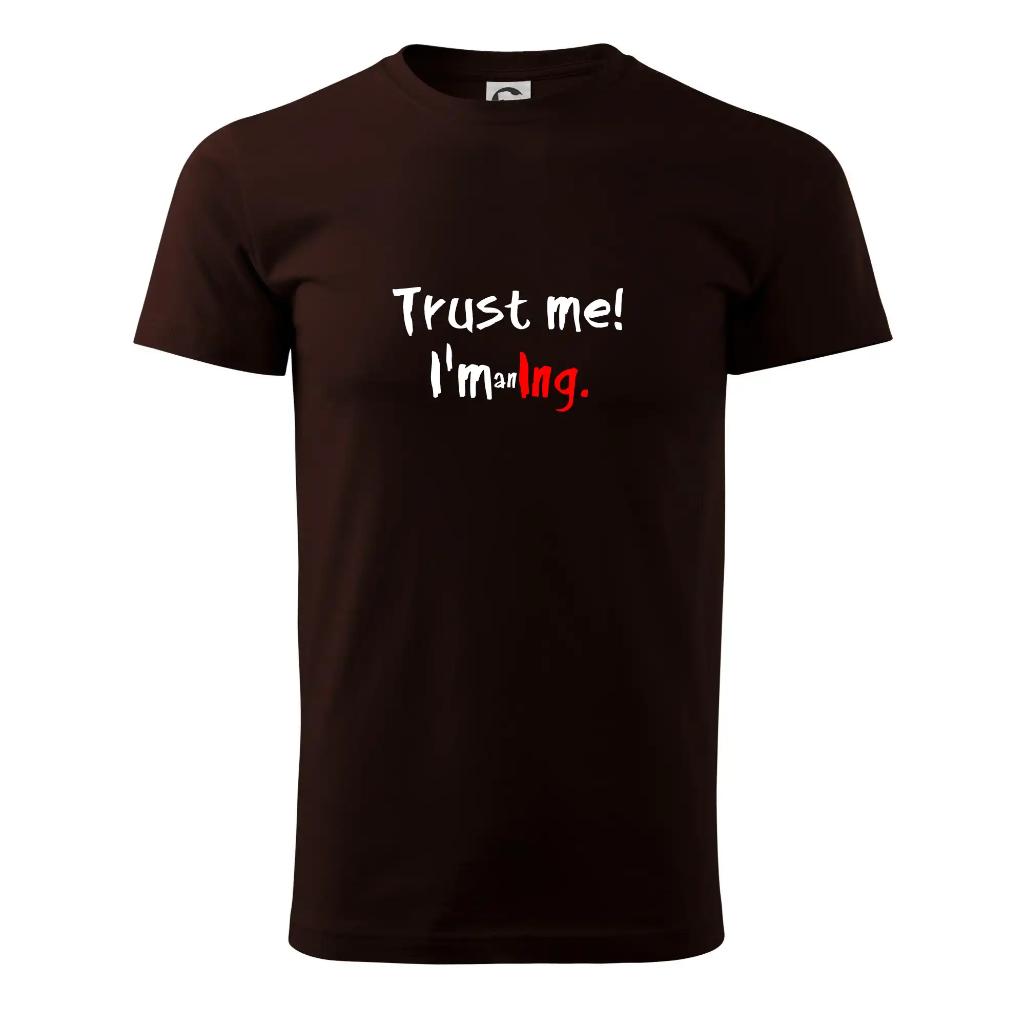 Tričká na ukončenie štúdia - Trust me I´m an Ing. / Ver mi som Ing. - Pánske tričko nižšej gramáže