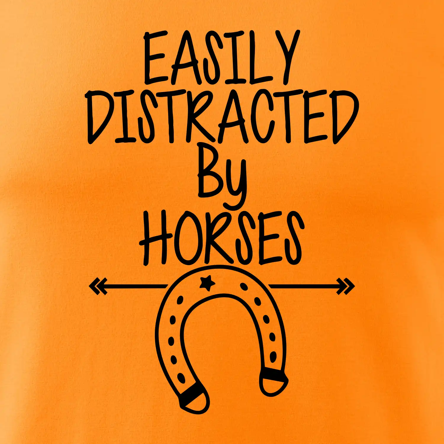Easily Distracted by Horse