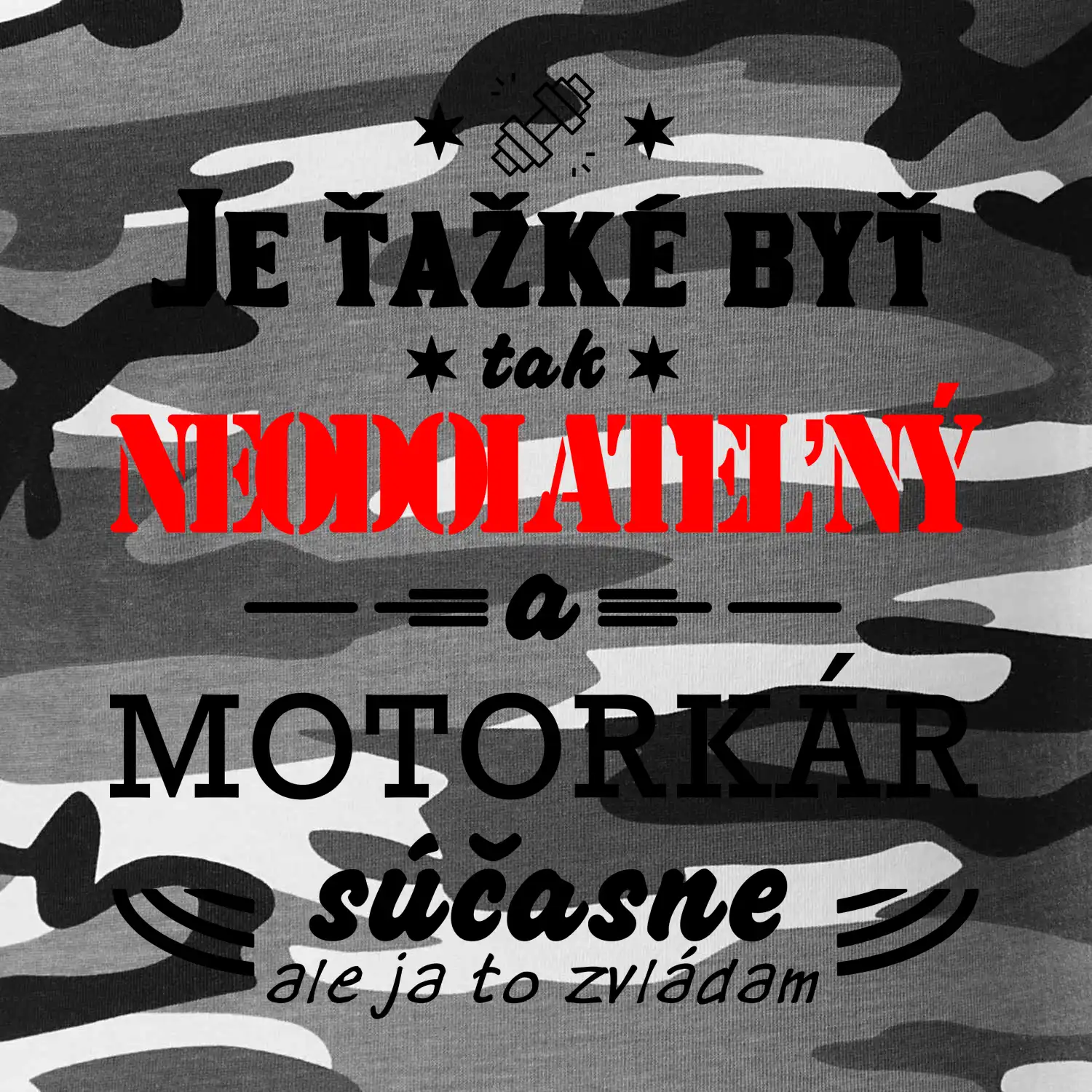 Neodolateľný motorkár