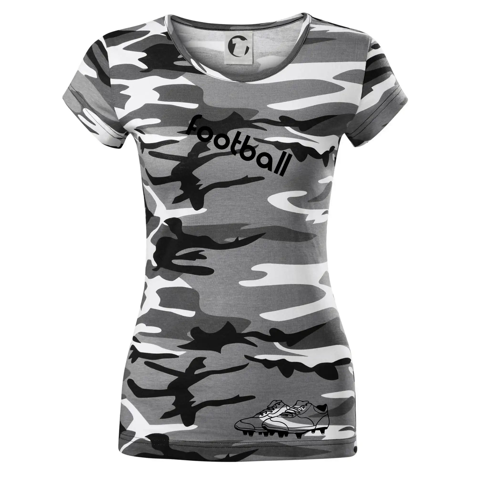 FOOTBALL nápis šikmo