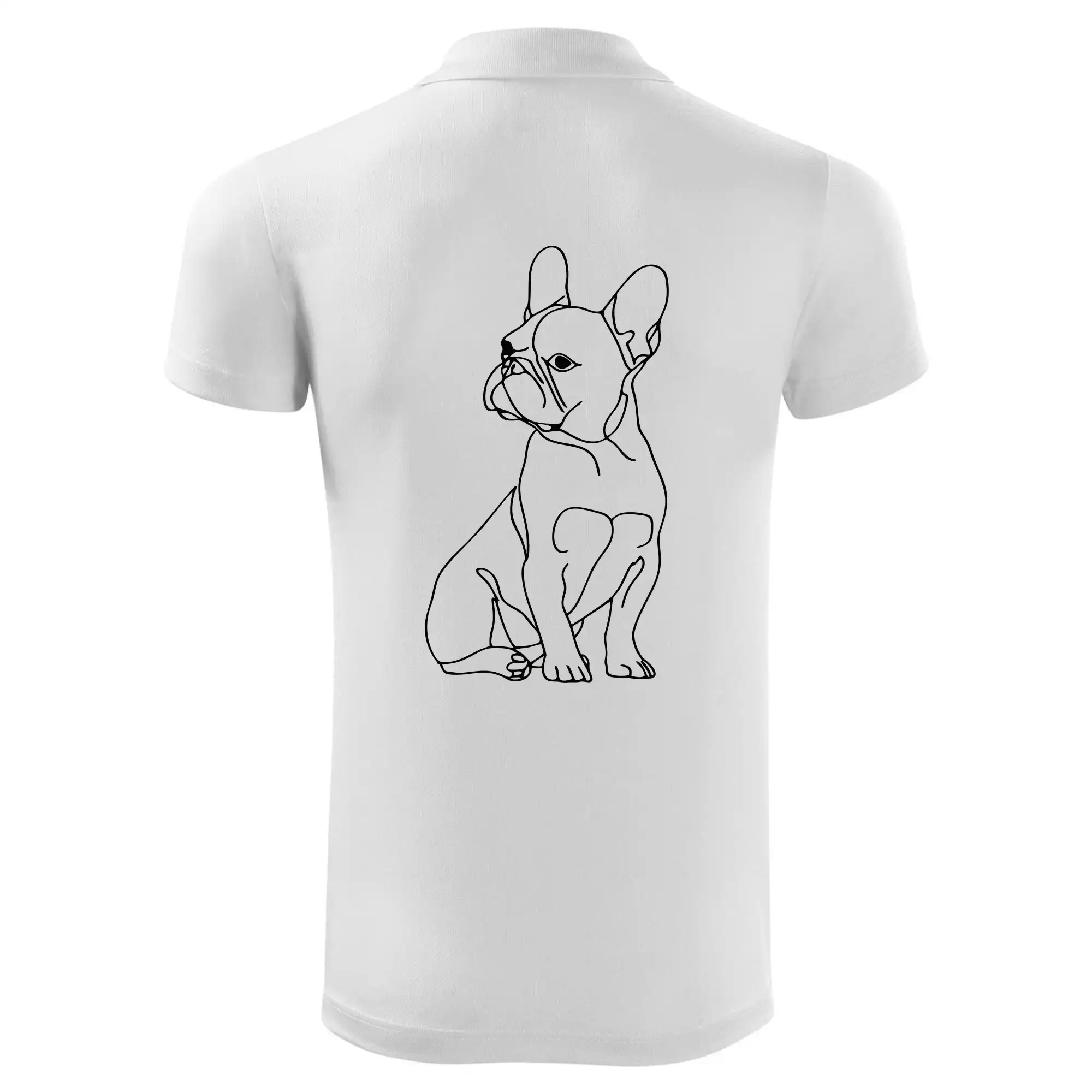 Francouzský buldoček černá kresba