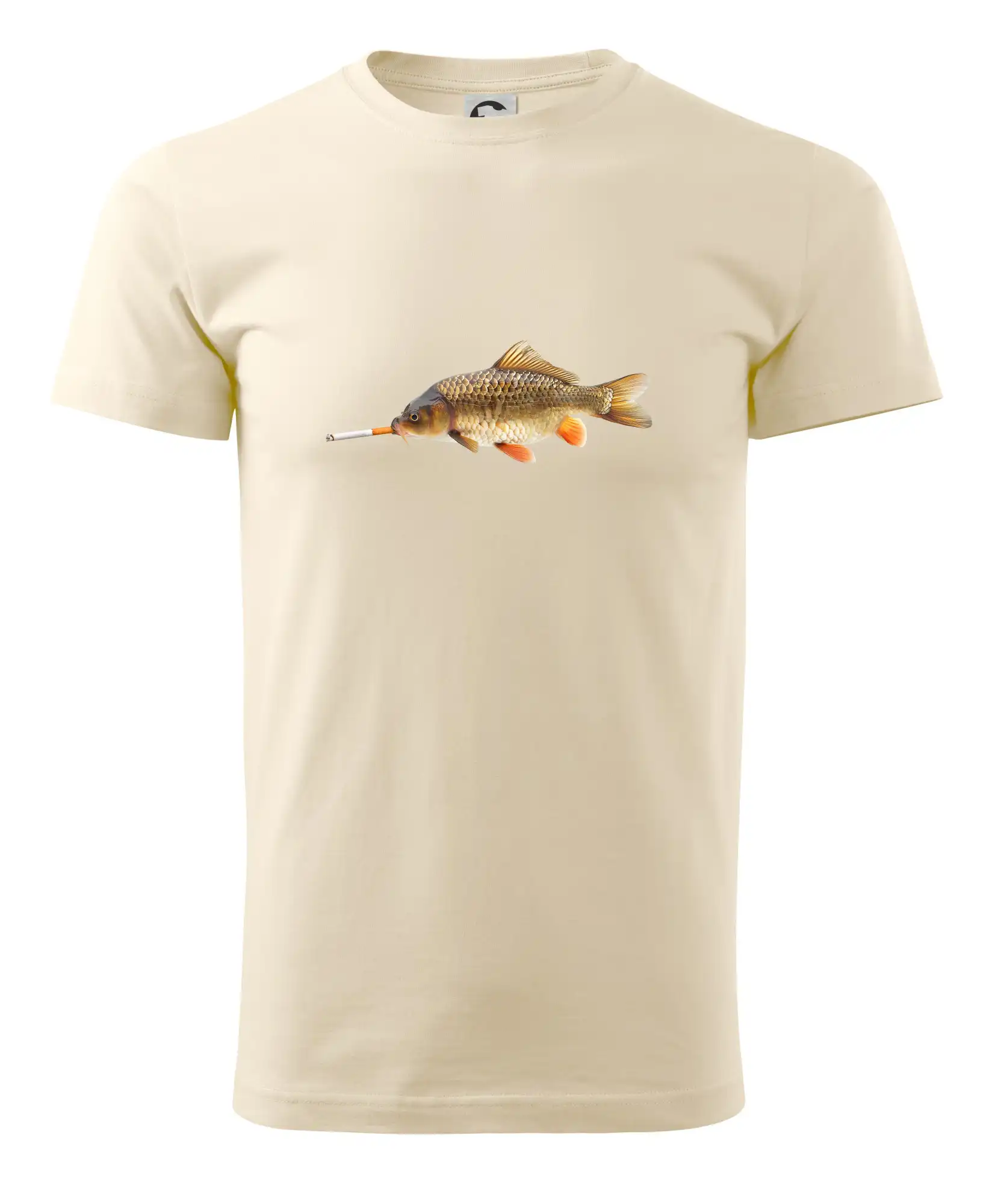 Tričká pre rybárov s potlačou - Smokin' fish - Pánske tričko nižšej gramáže