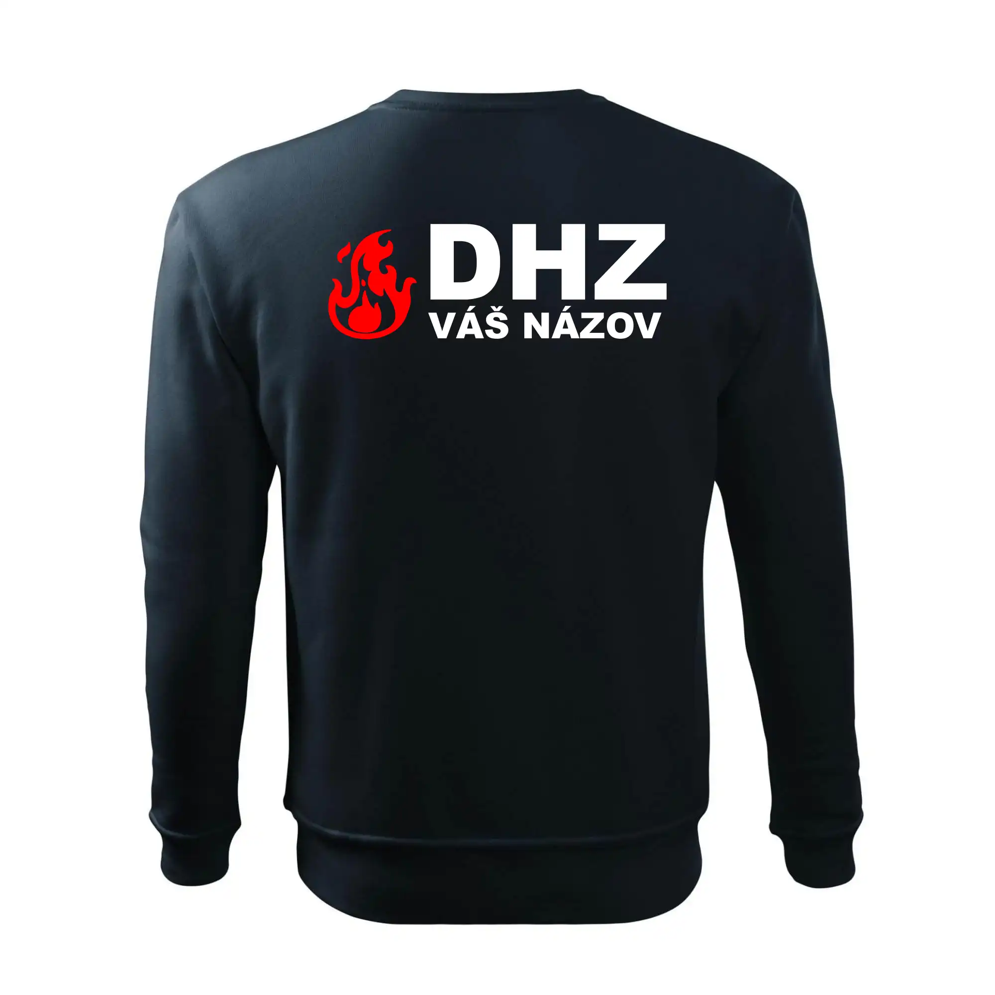 DHZ (oheň, názov sboru - vlastný nápis)