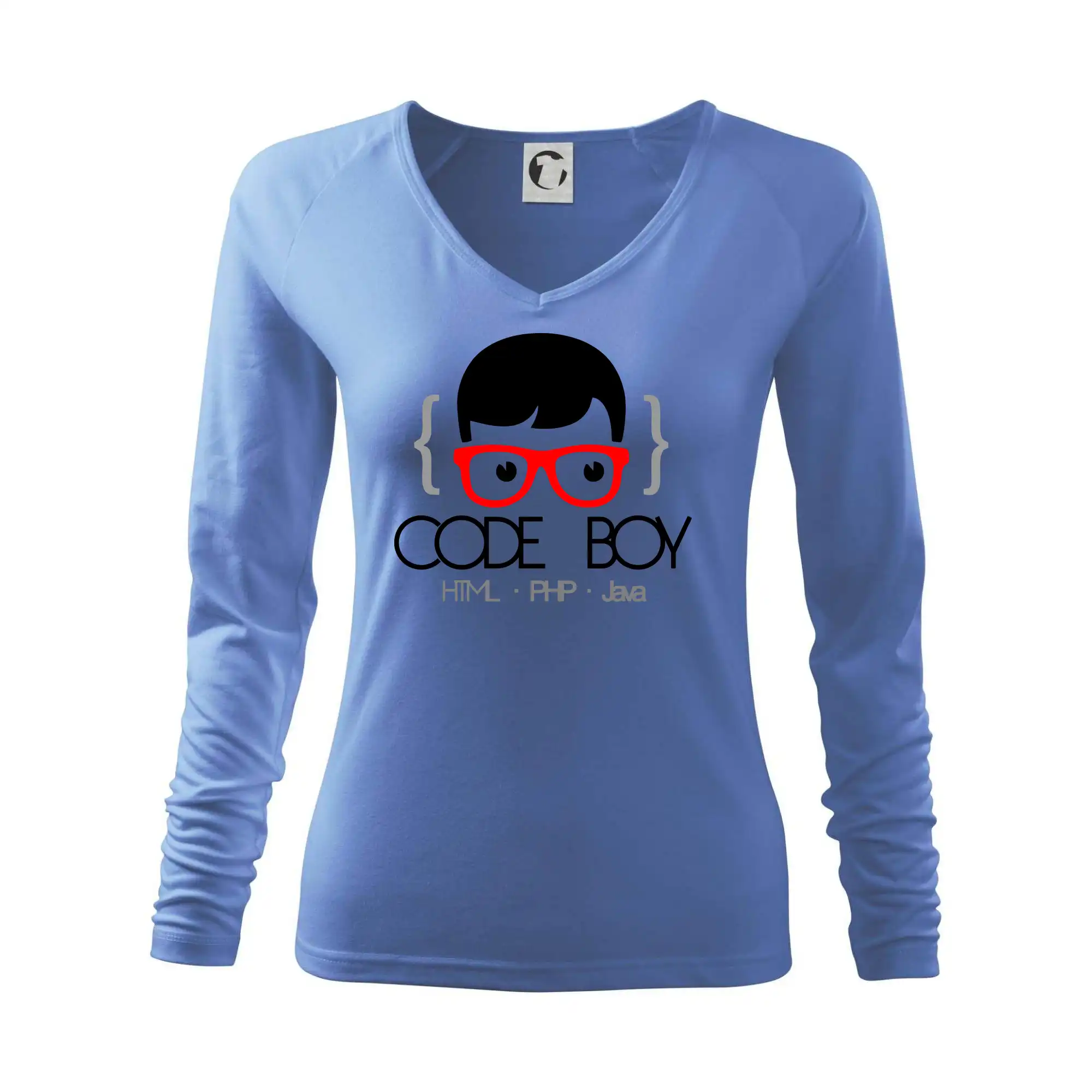 Tričká pre ajťákov - Code Boy - Tričko dámske Elegance