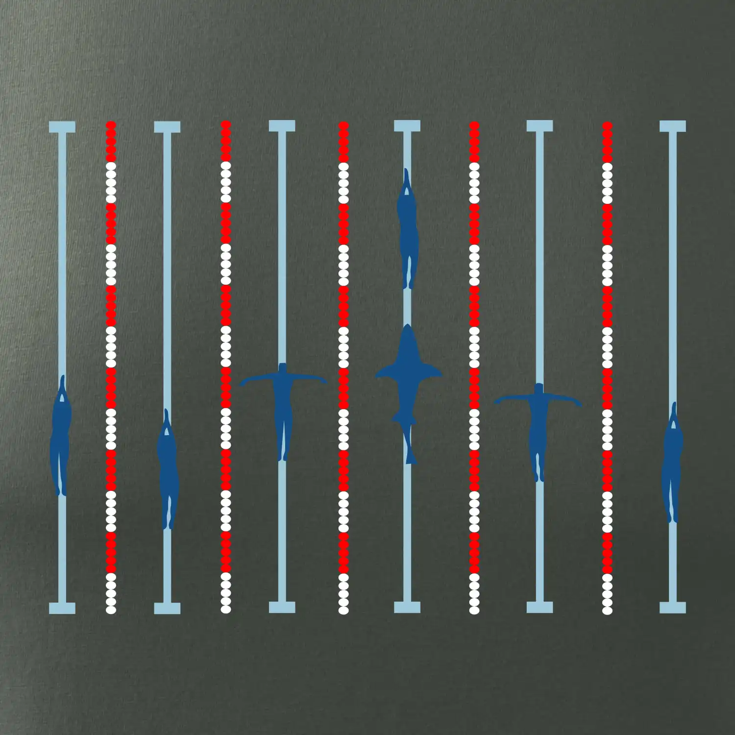 Plavecký bazén žralok