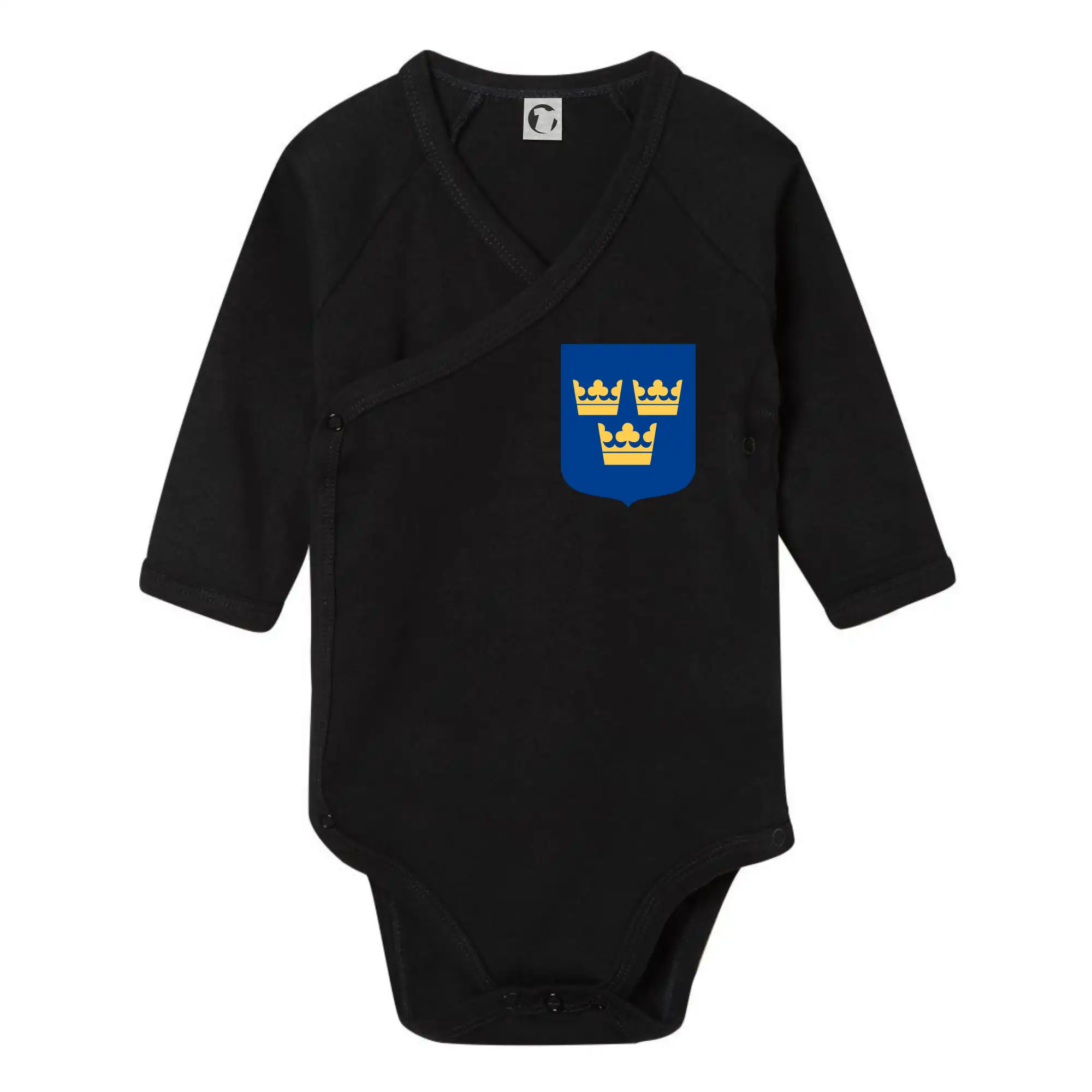 Švédský znak tři korunky na prso