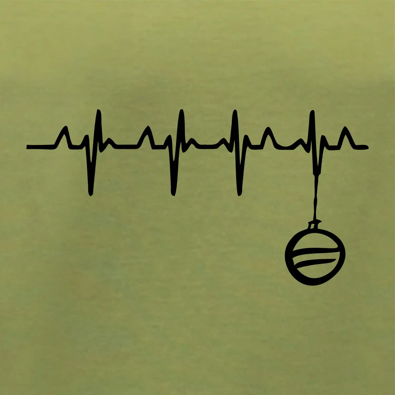 EKG Vánoční ozdoba