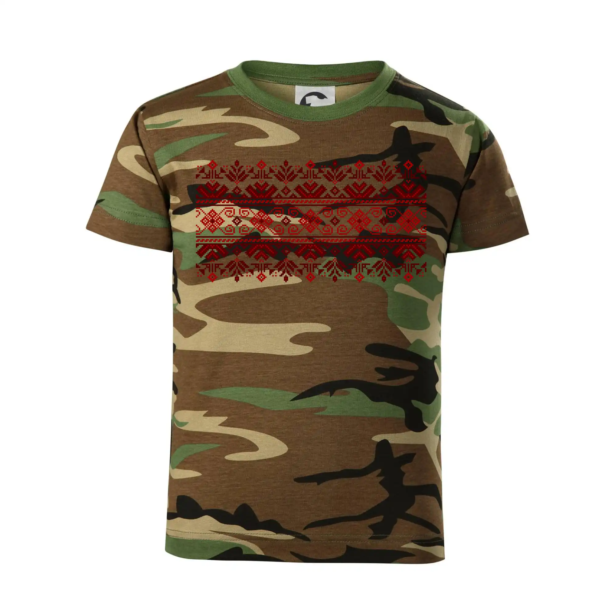 Ukrajinský vzor - červený