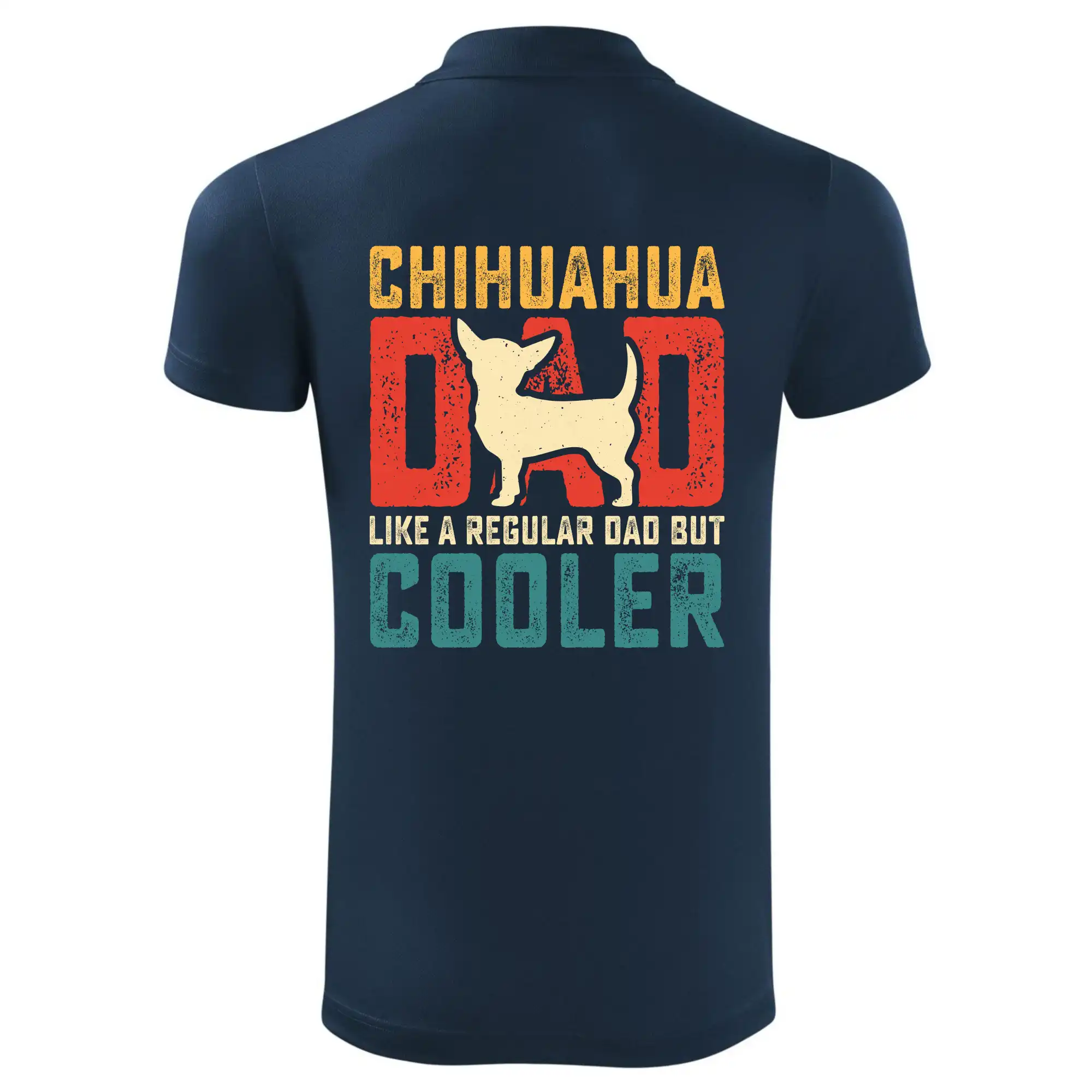 Chihuahua dad like a regular dad