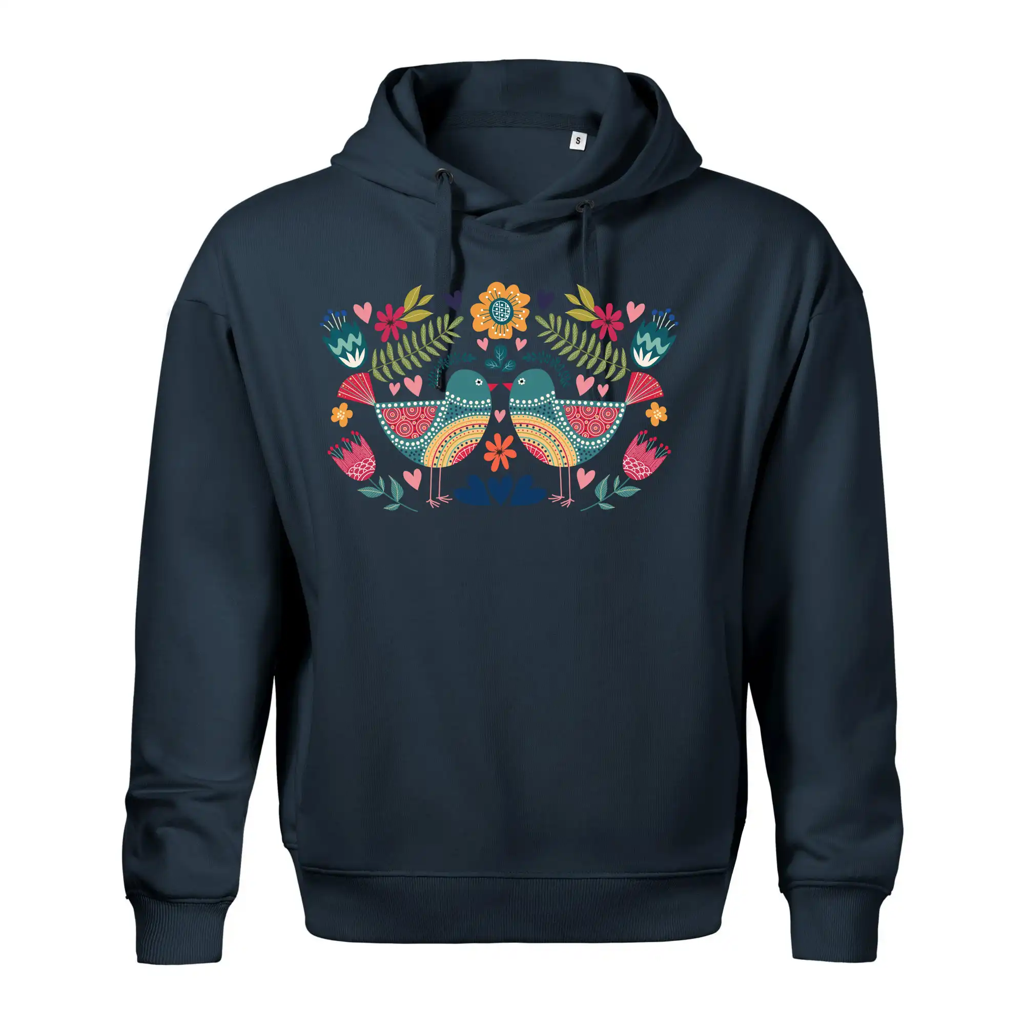 Folklor - dva barevní ptáčci