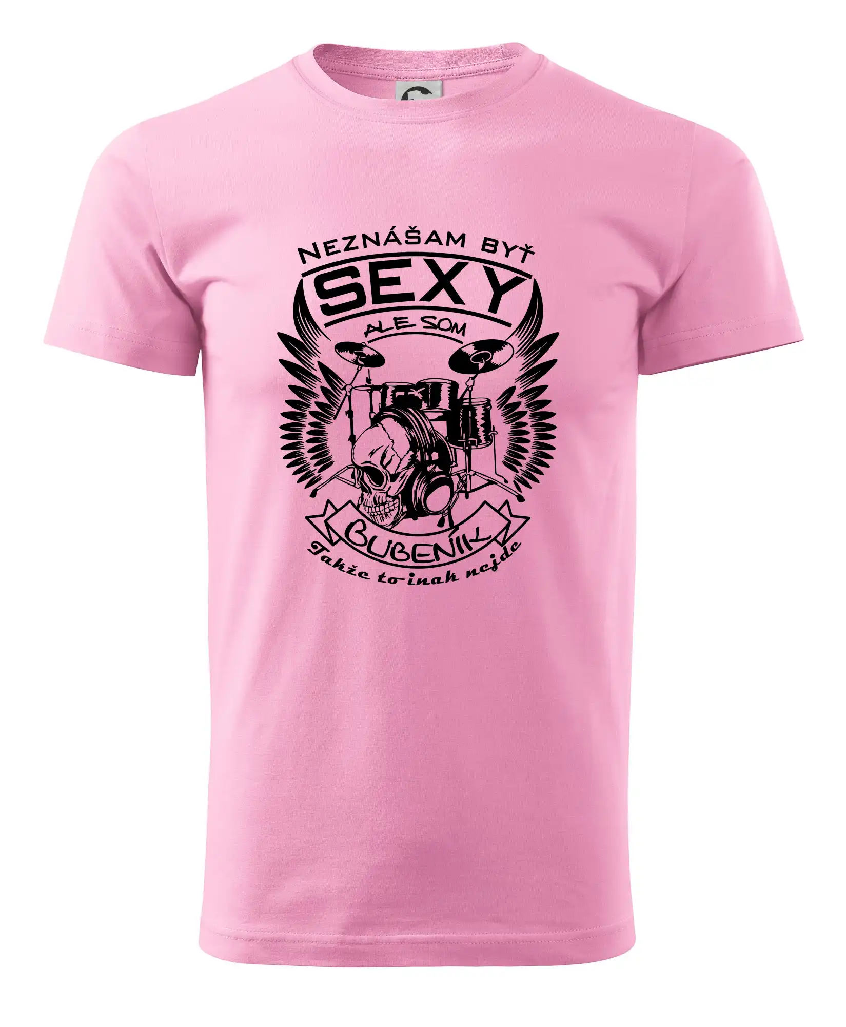 Neznášam byť sexy - Neznášam byť sexy - bubeník - Pánske tričko nižšej gramáže