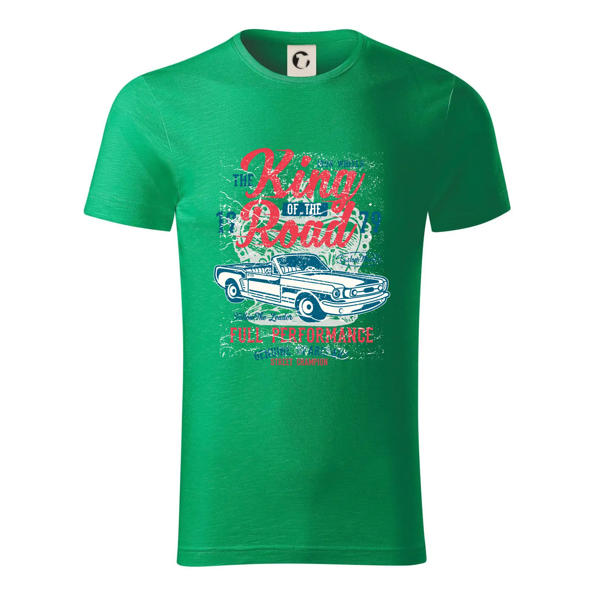 Auto tričká - King Of The Road - Tričko z organickej bavlny