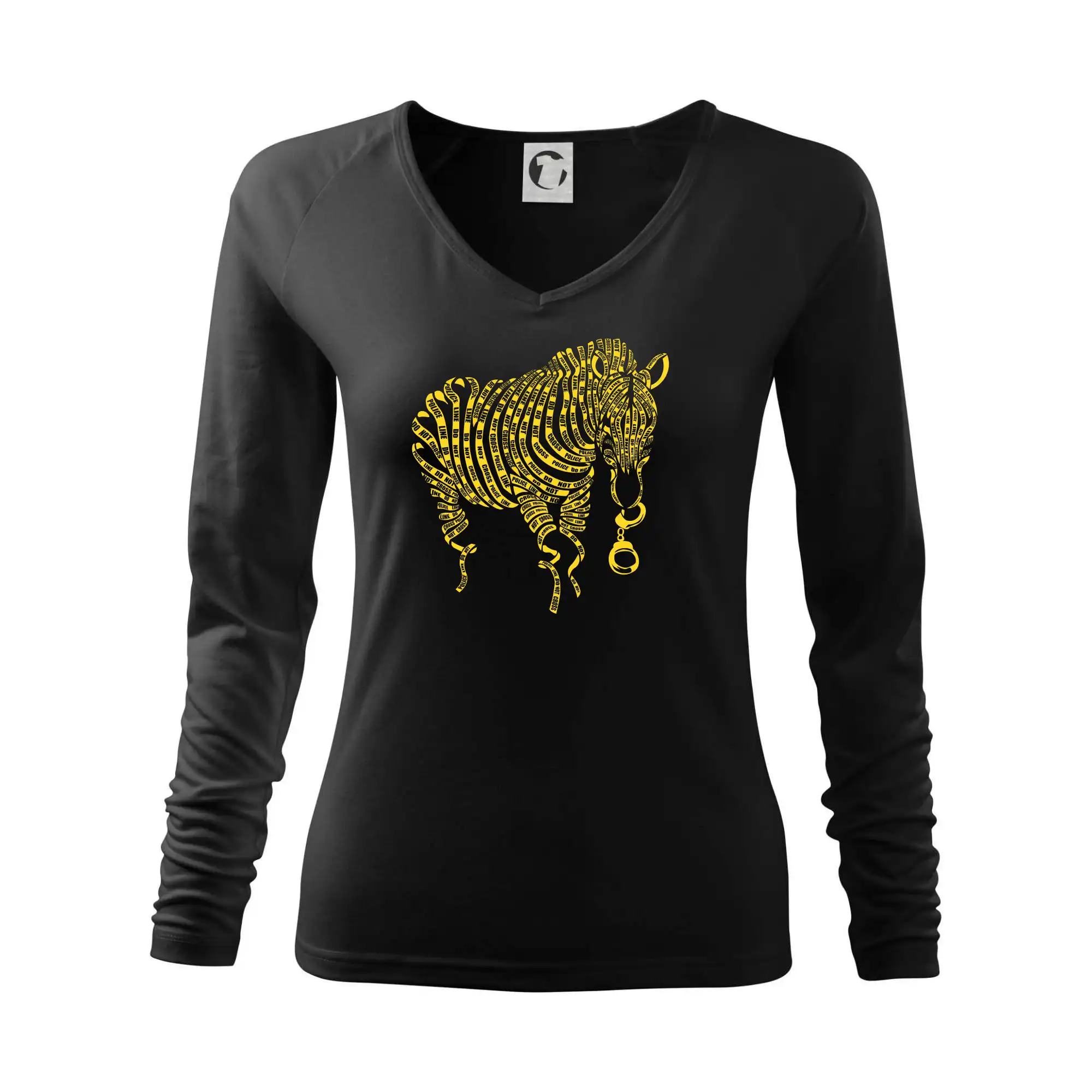 Tričká so zvieratami - Nature of Crime zebra - Tričko dámske Elegance