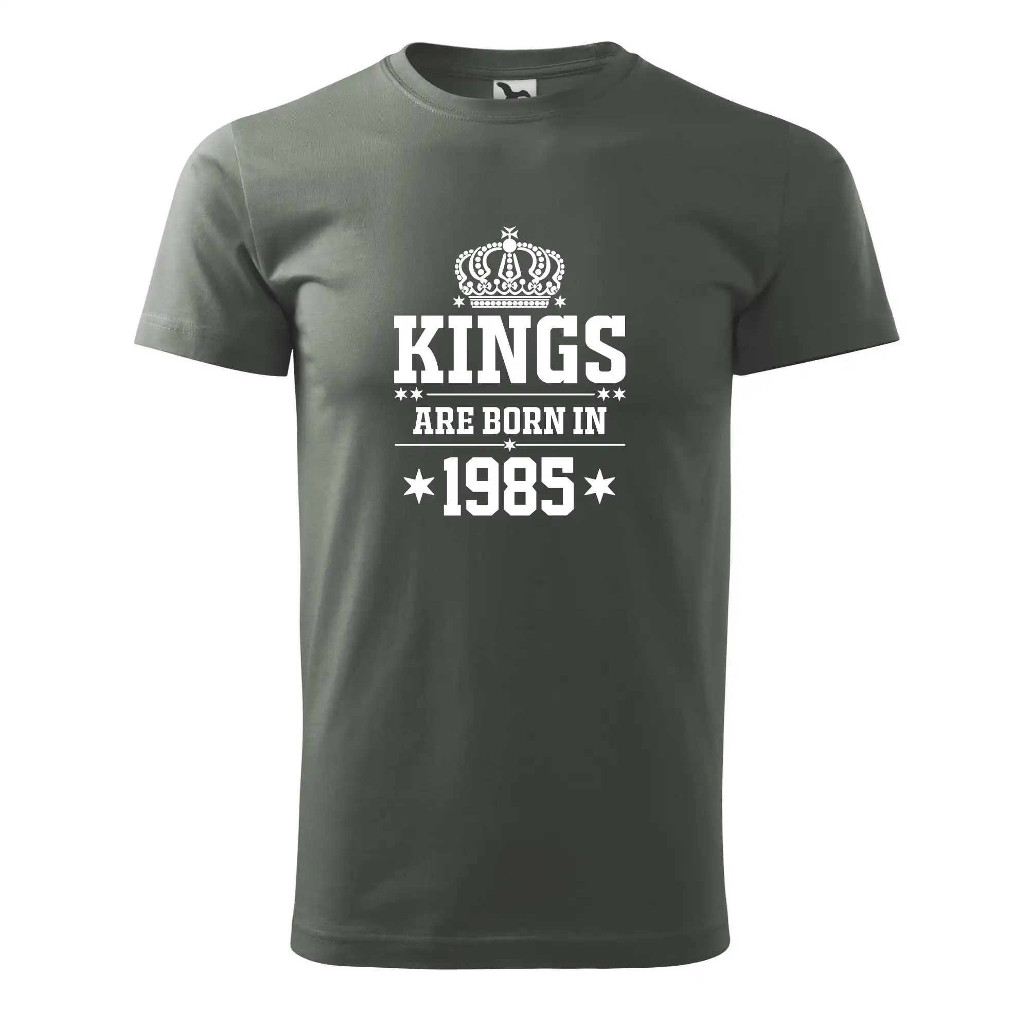 Trička s ročníkom 1985 - Kings are born in 1985 - Pánske tričko nižšej gramáže