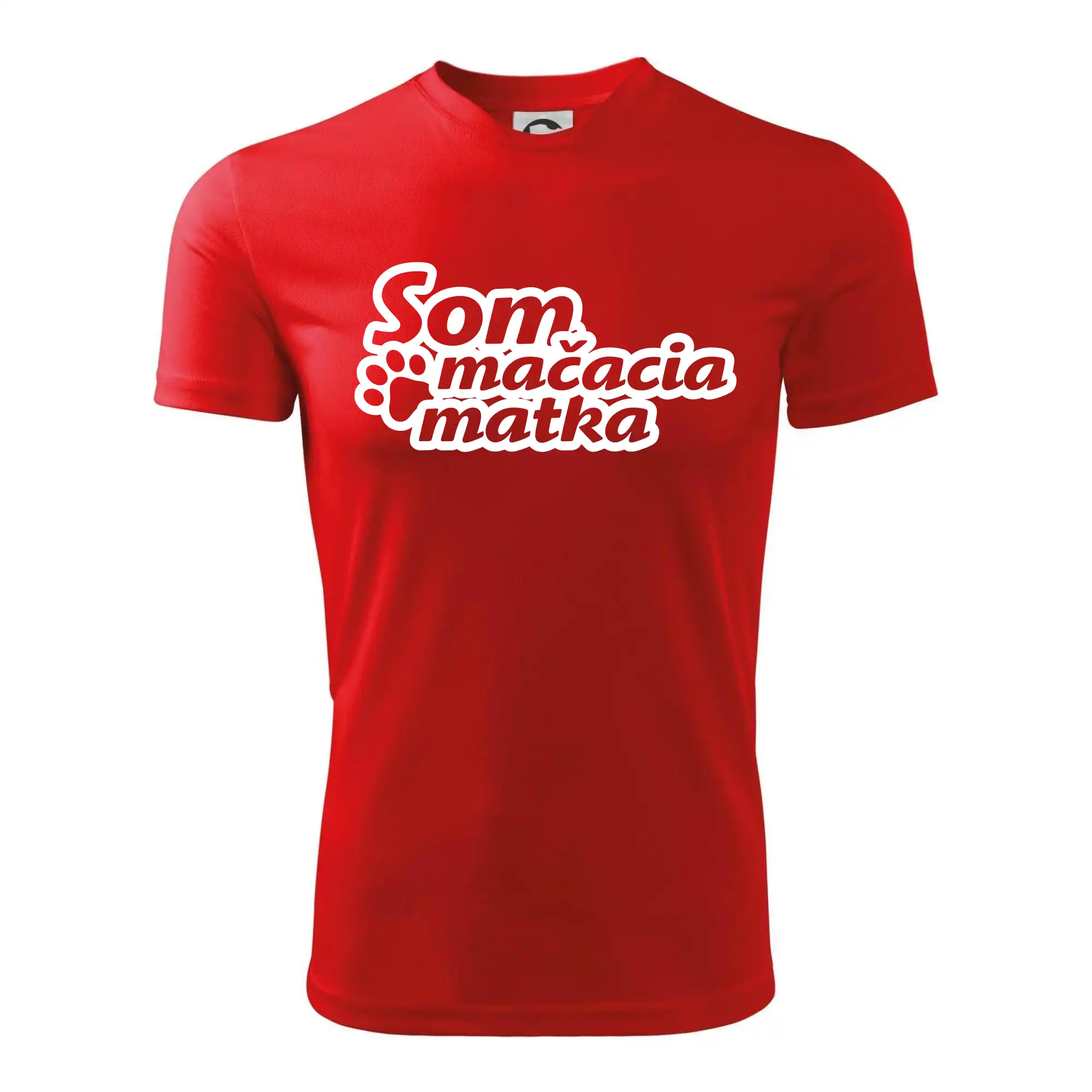 Vtipná tričká s mačkou - Som mačacia matka - Detské tričko športové