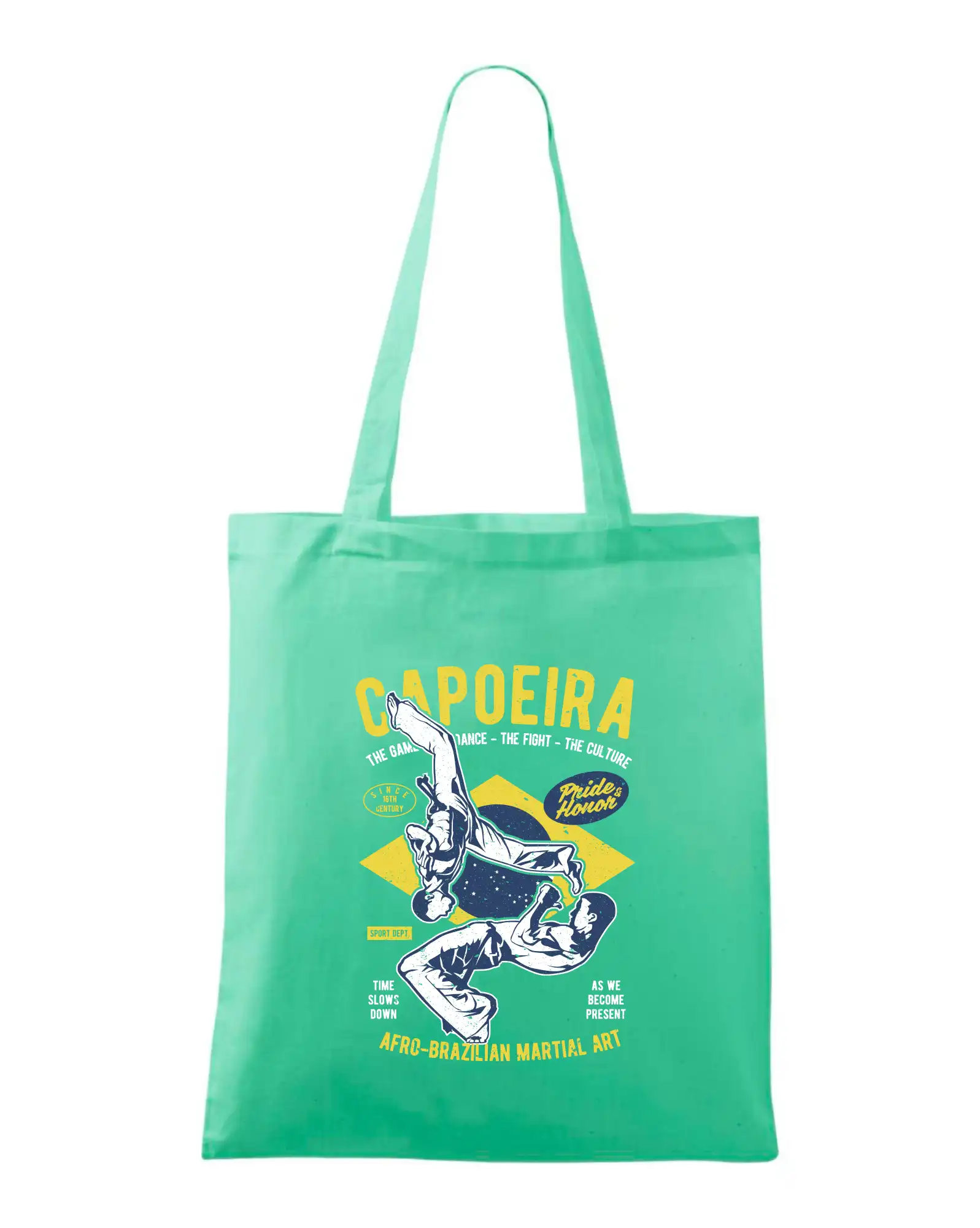 Tričká Capoeira - Capoeira  Afro-brazil art - Taška bavlnená