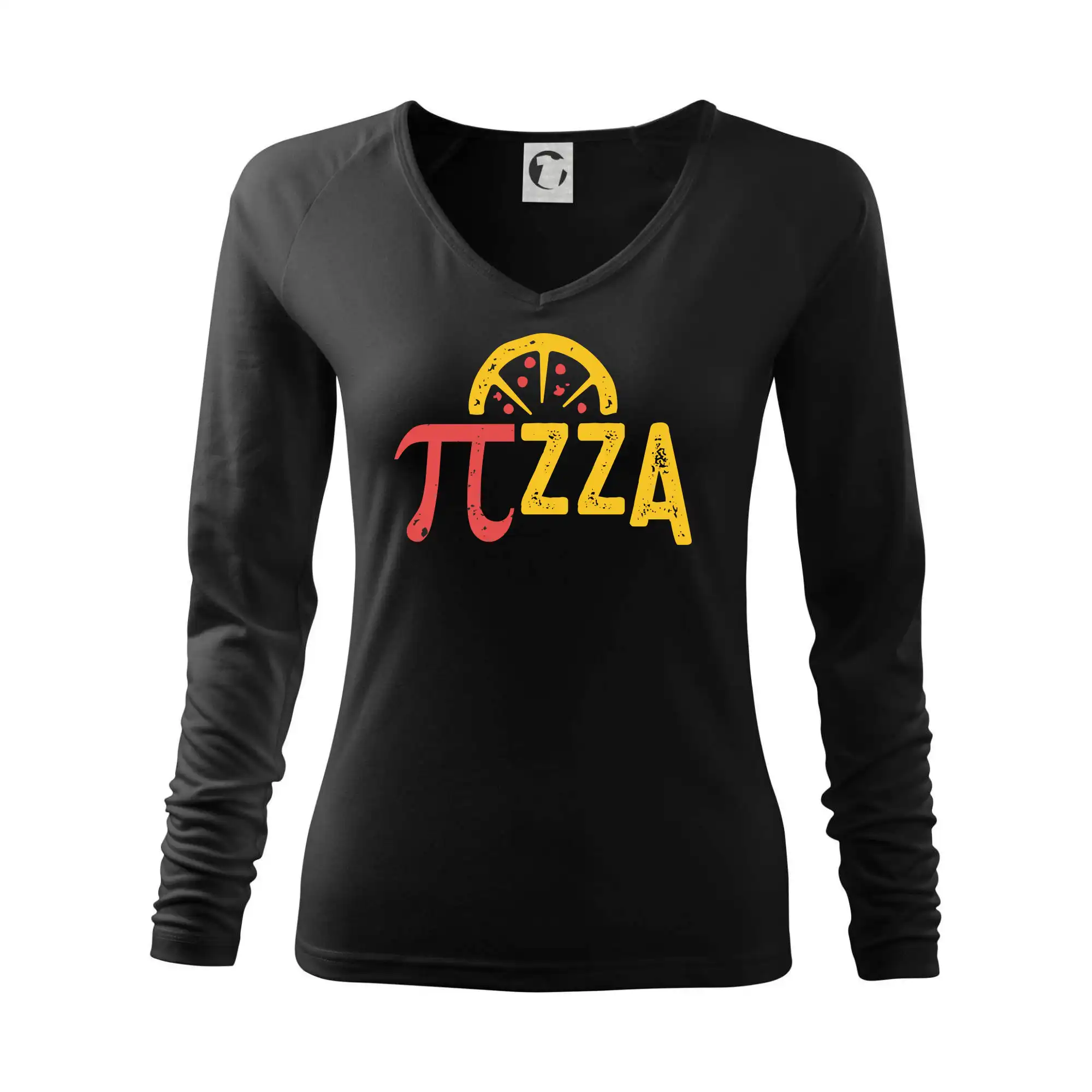 Vtipné tričká pre matematiky - Pi- za pizza - Tričko dámske Elegance