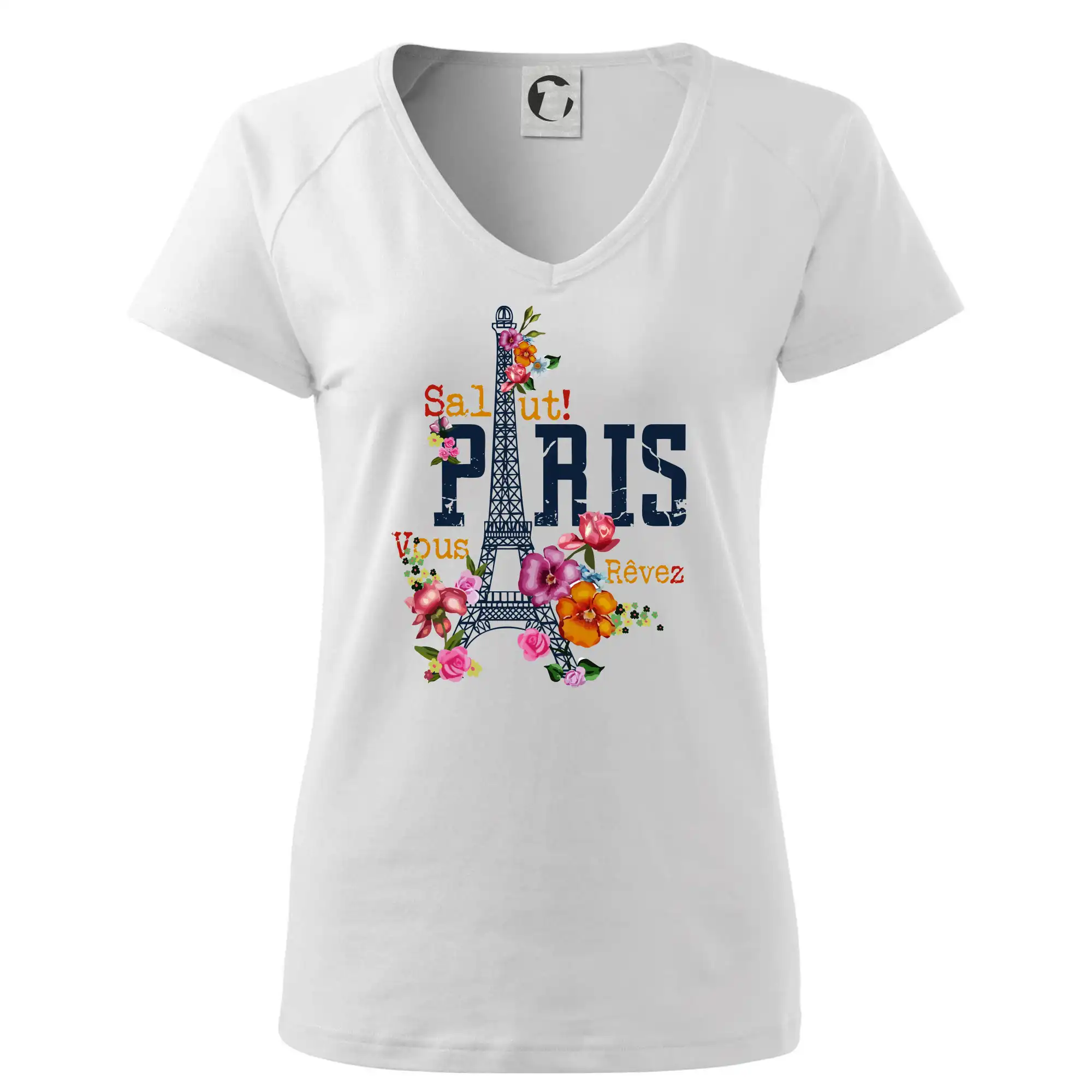 Tričká Francúzsko - Paris salut vous revez - Tričko dámske Dream