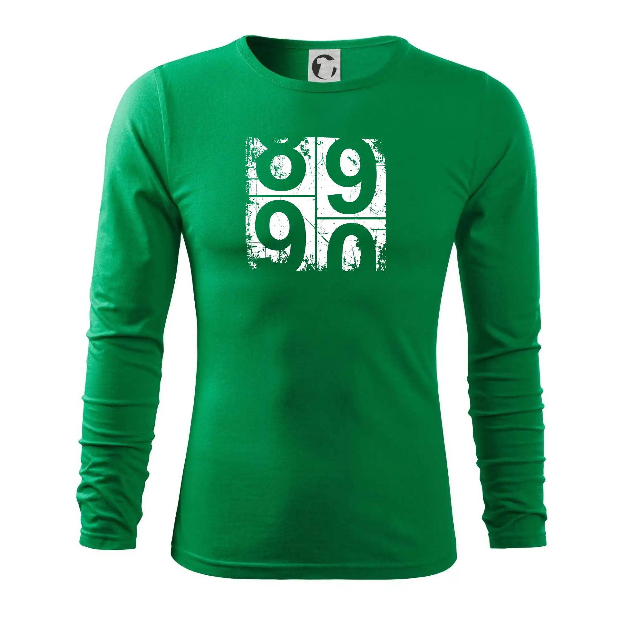 Tričko k devadesátinám - Tachometer 90 - Tričko s dlhým rukávom FIT-T long sleeve