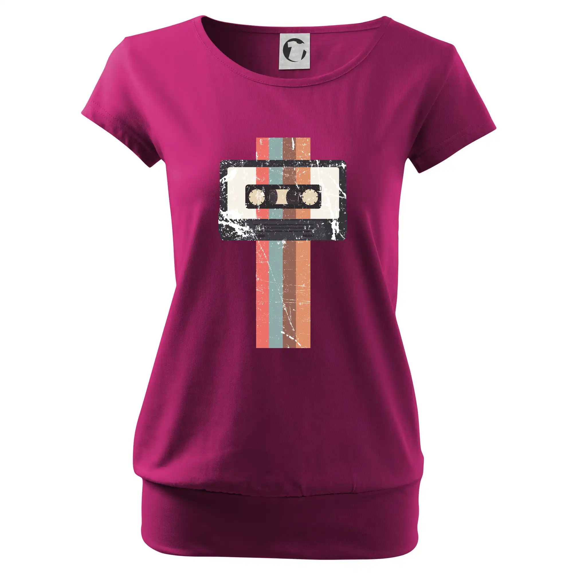 Retro kazeta - pruhy