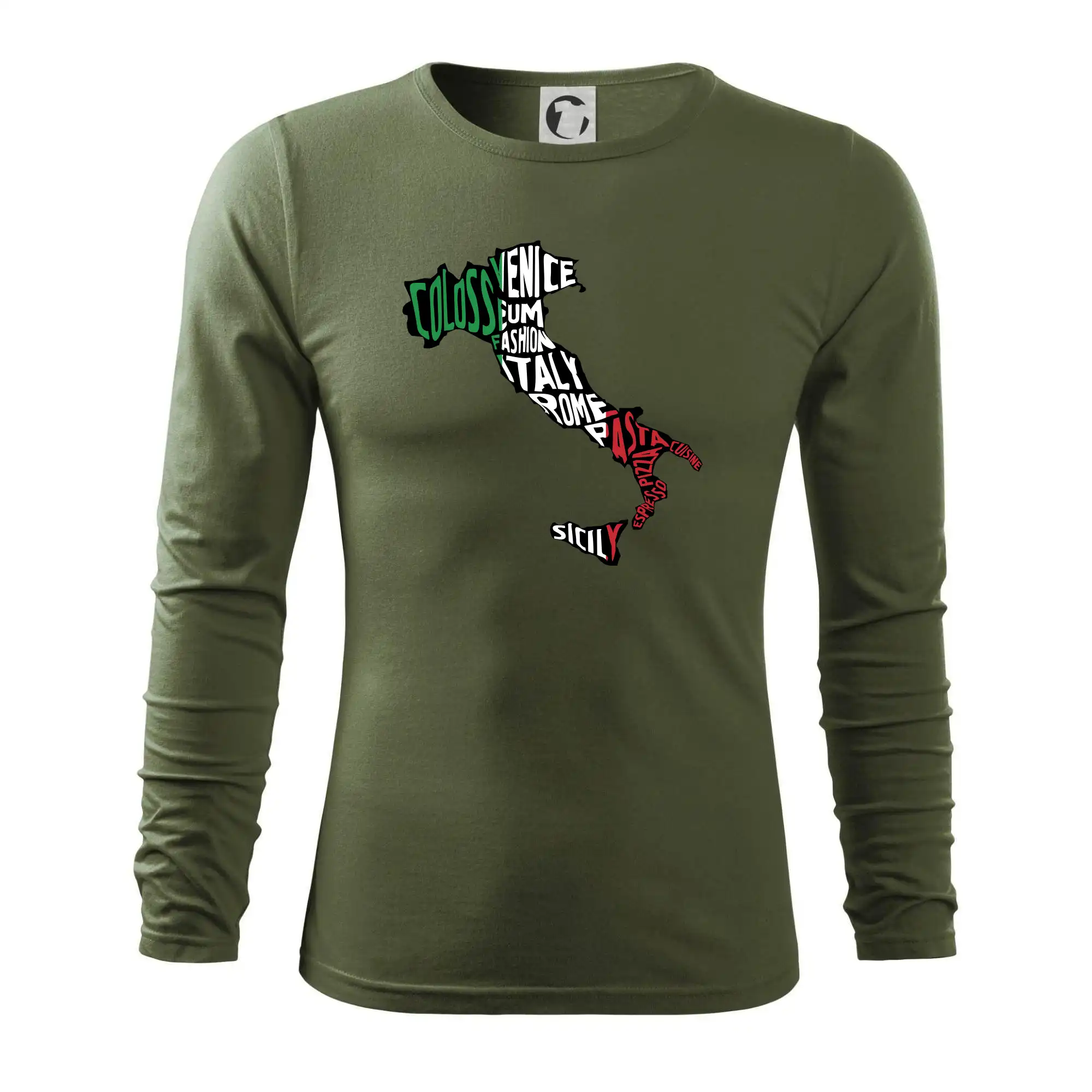 Mapy - názvy měst - Italie