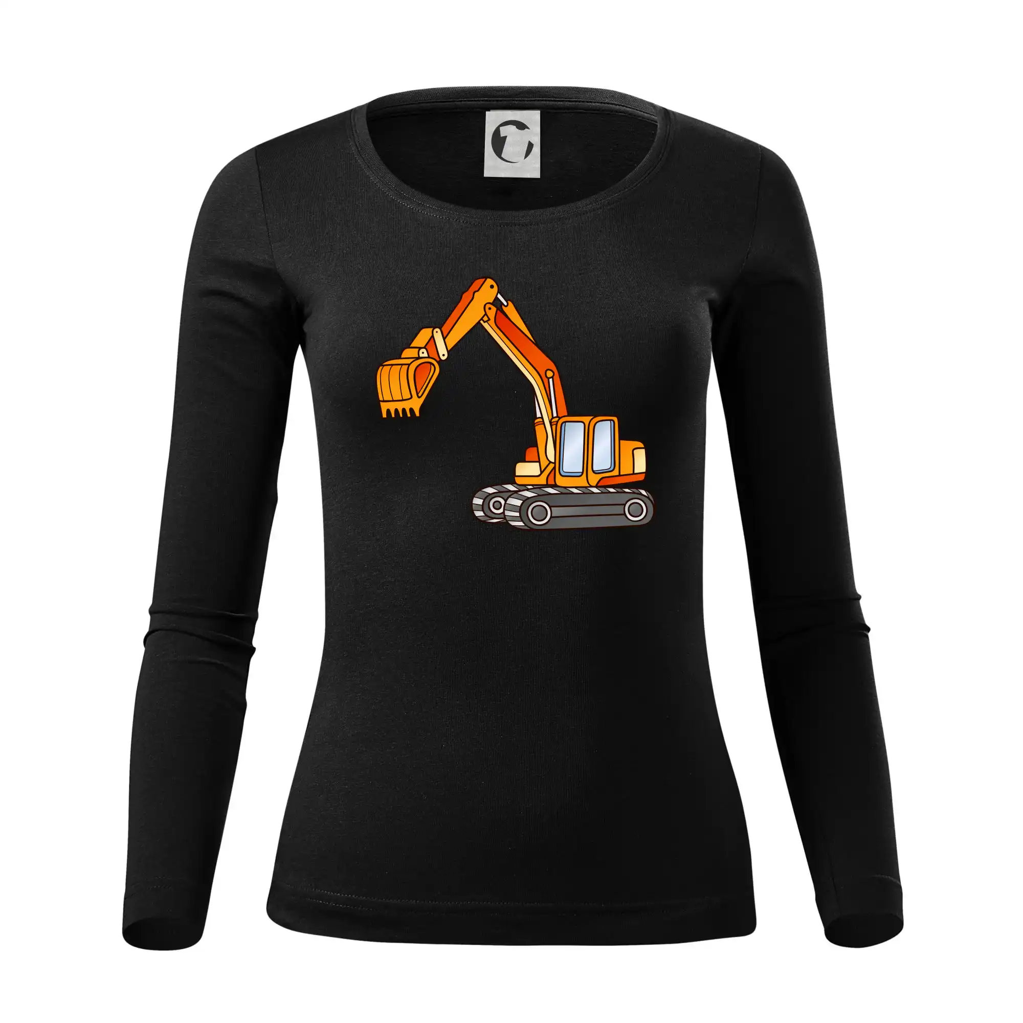 Bagr bez nápisu oranžový