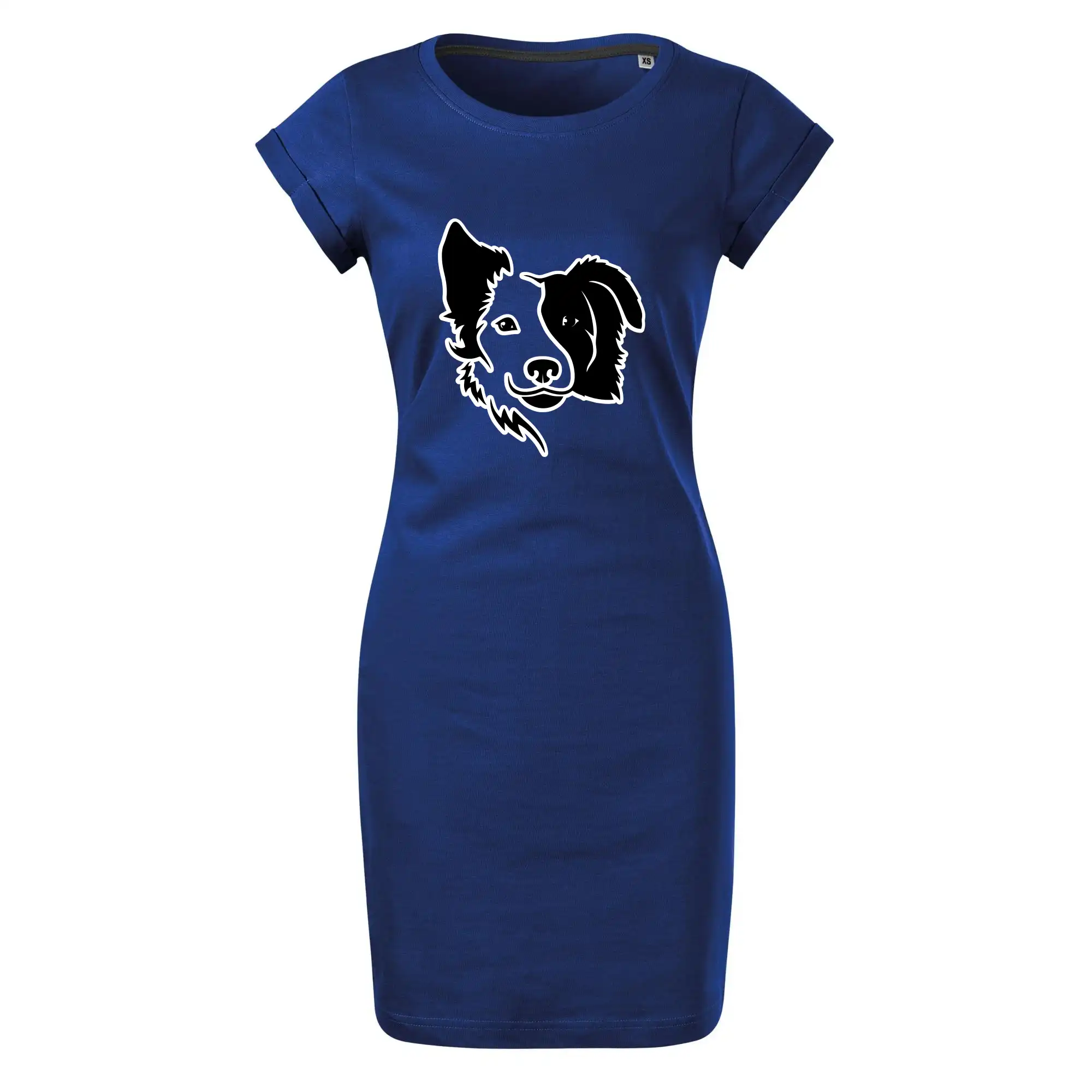 Border kólie obrys hlavy