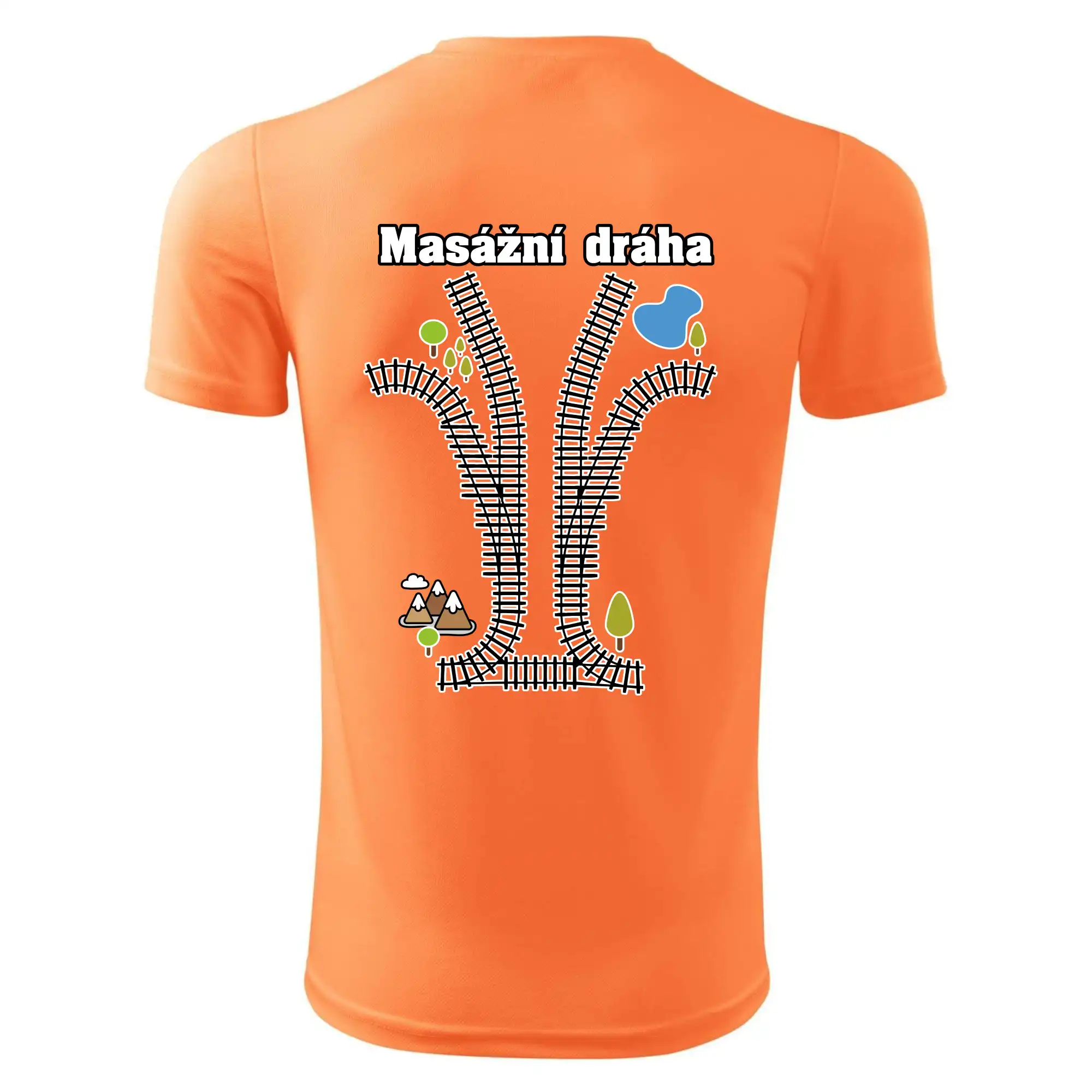 Masážna dráha - Detské tričko športové