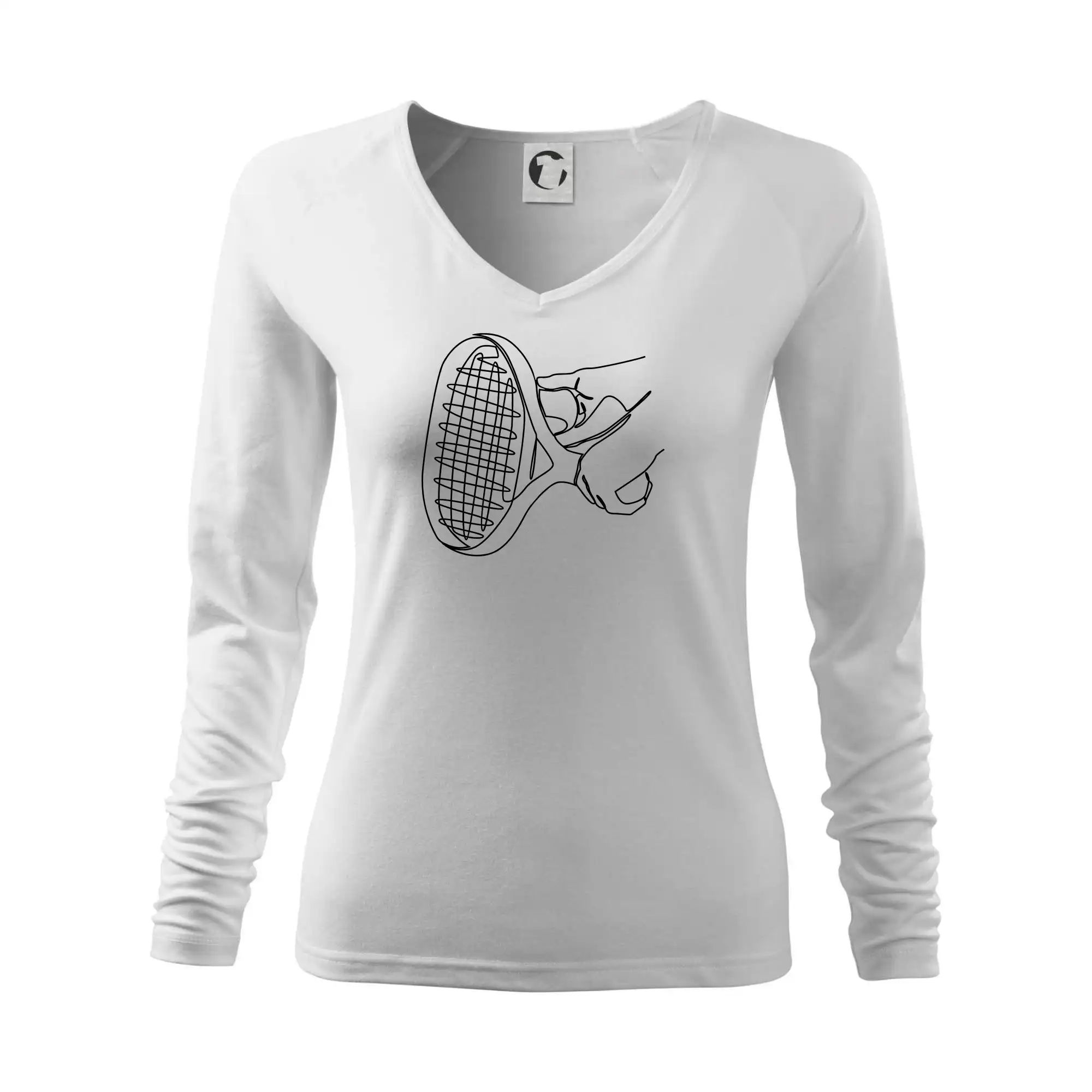 Tenisová raketa jednim tahem