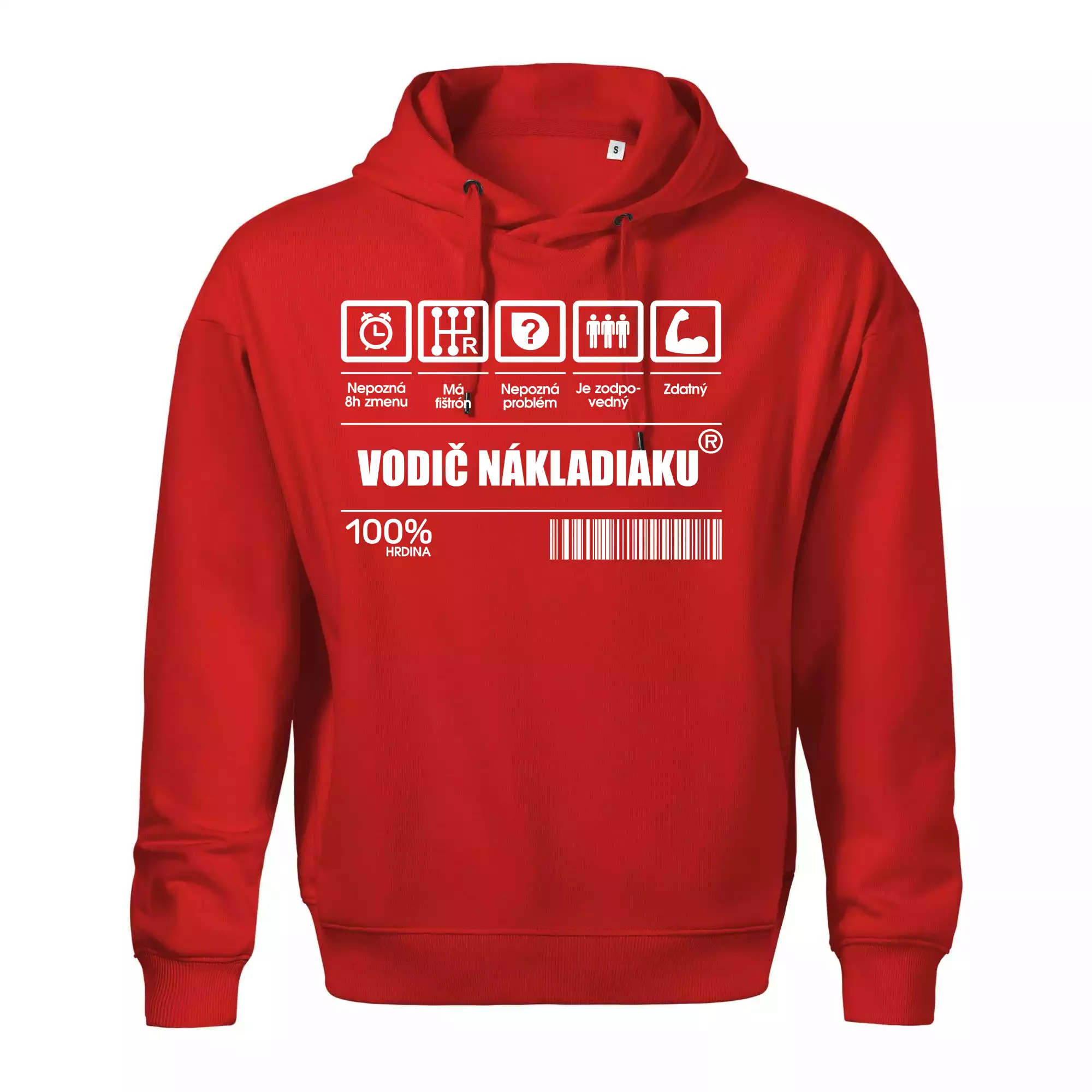 Čiarový kód - Vodič nákladiaku