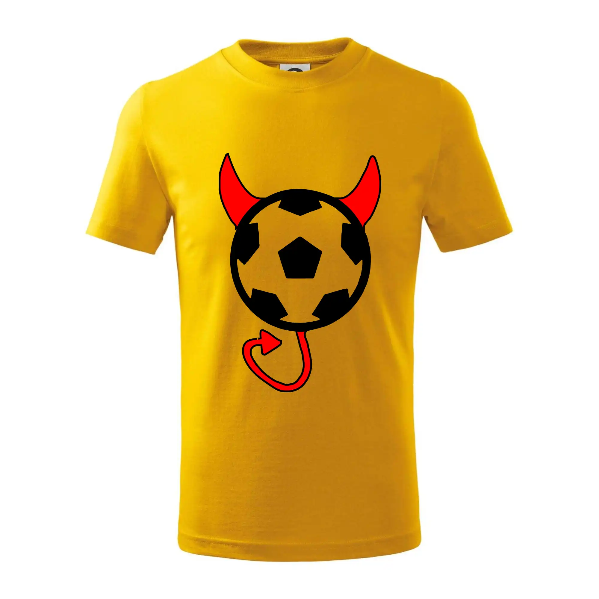 Tričká pre futbalistov - Futbal devil - Tričko detské bavlnené