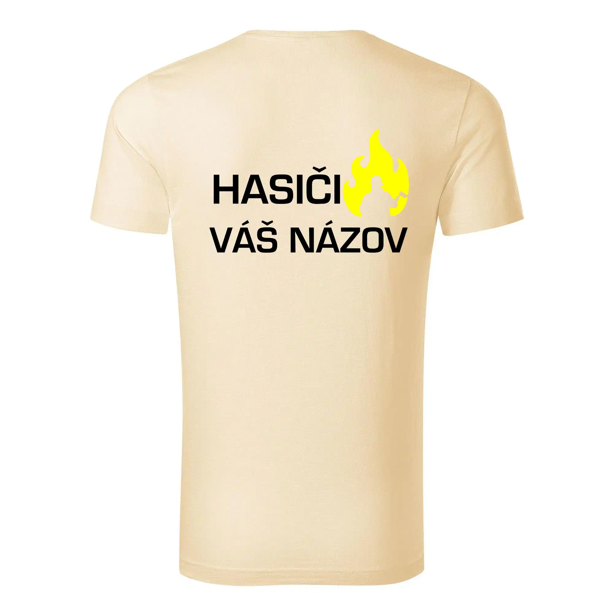 Hasiči - Váš názov - FLUO + Reflexná potlač