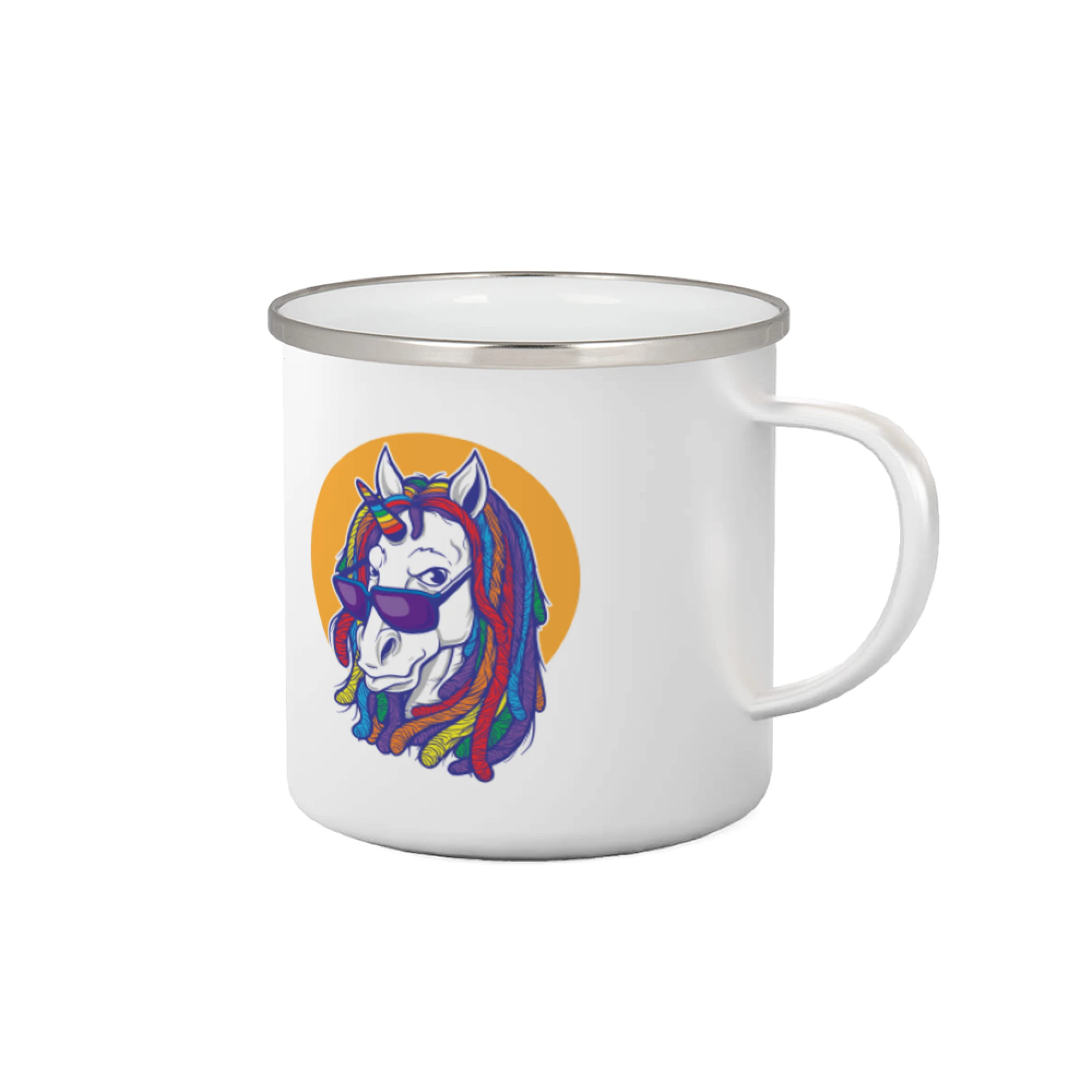 Tričká s jednorožcom - Rasta unicorn - Plecháčik