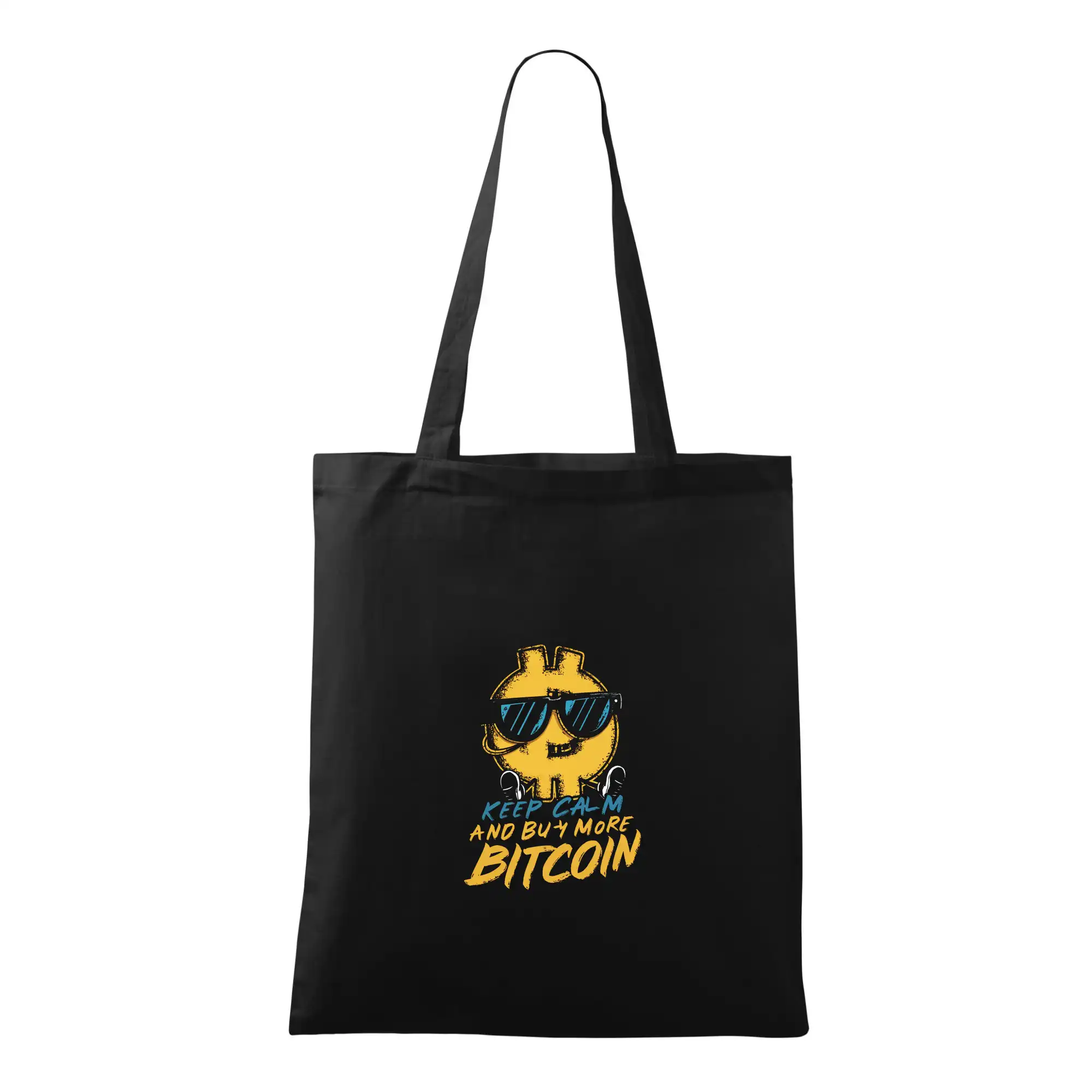 Keep calm and buy more bitcoin - Taška bavlnená