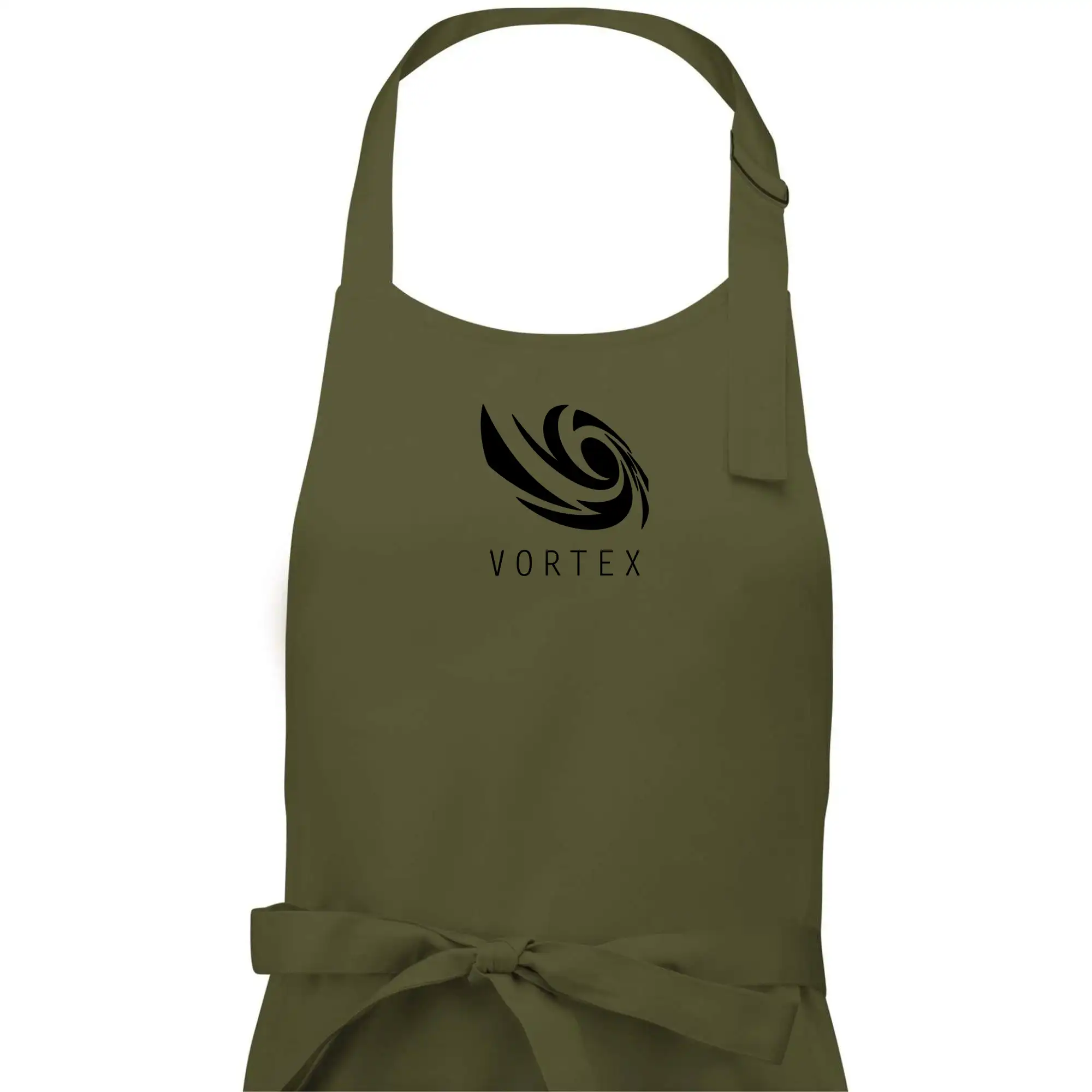 Tričká, mikiny a šiltovky pre Youtubery - Vortex logo jednofarebné - Pánska zástera na varenie