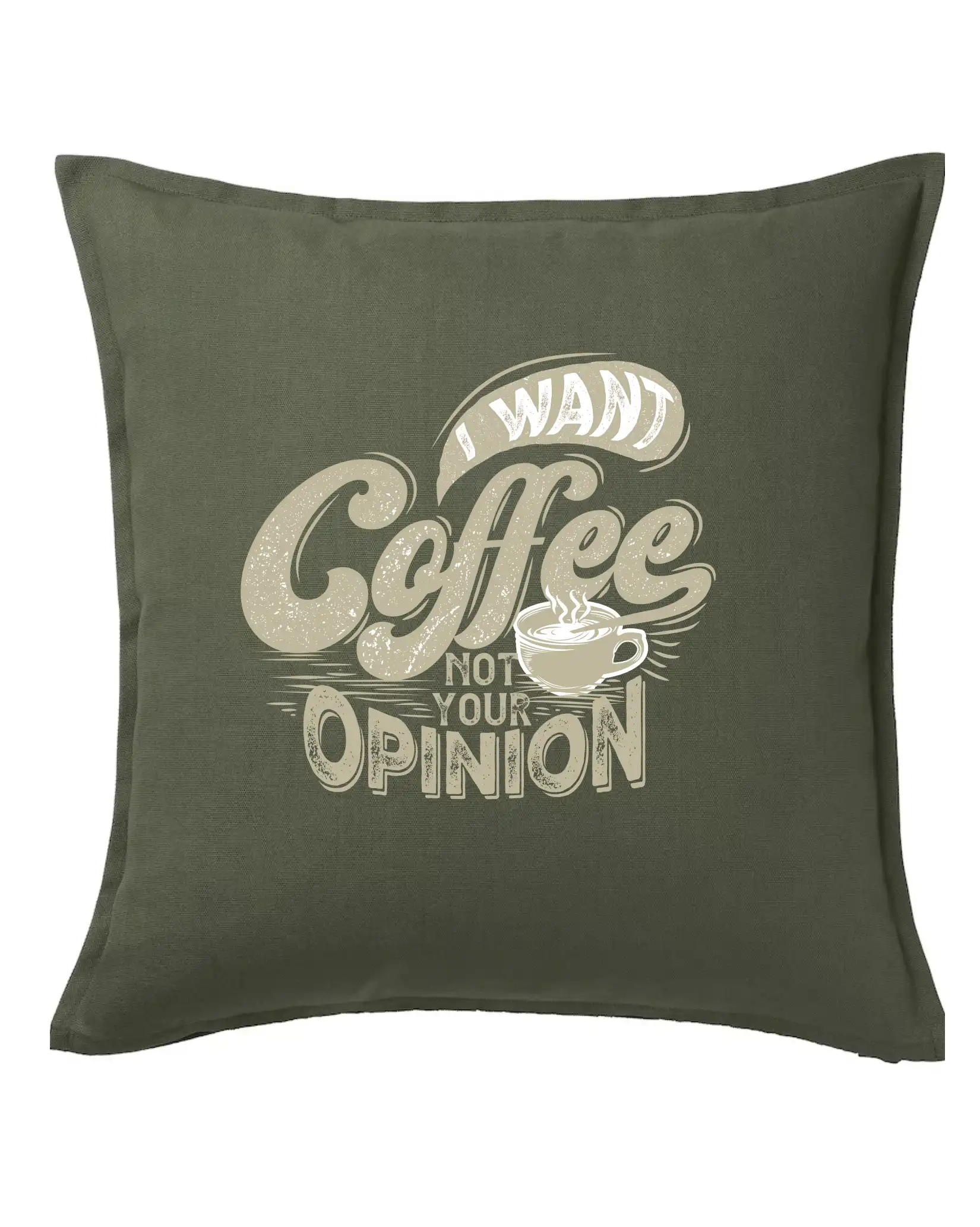 Motívy pre baristu a milovníkov kávy - Coffee opinion - Vankúš 50x50