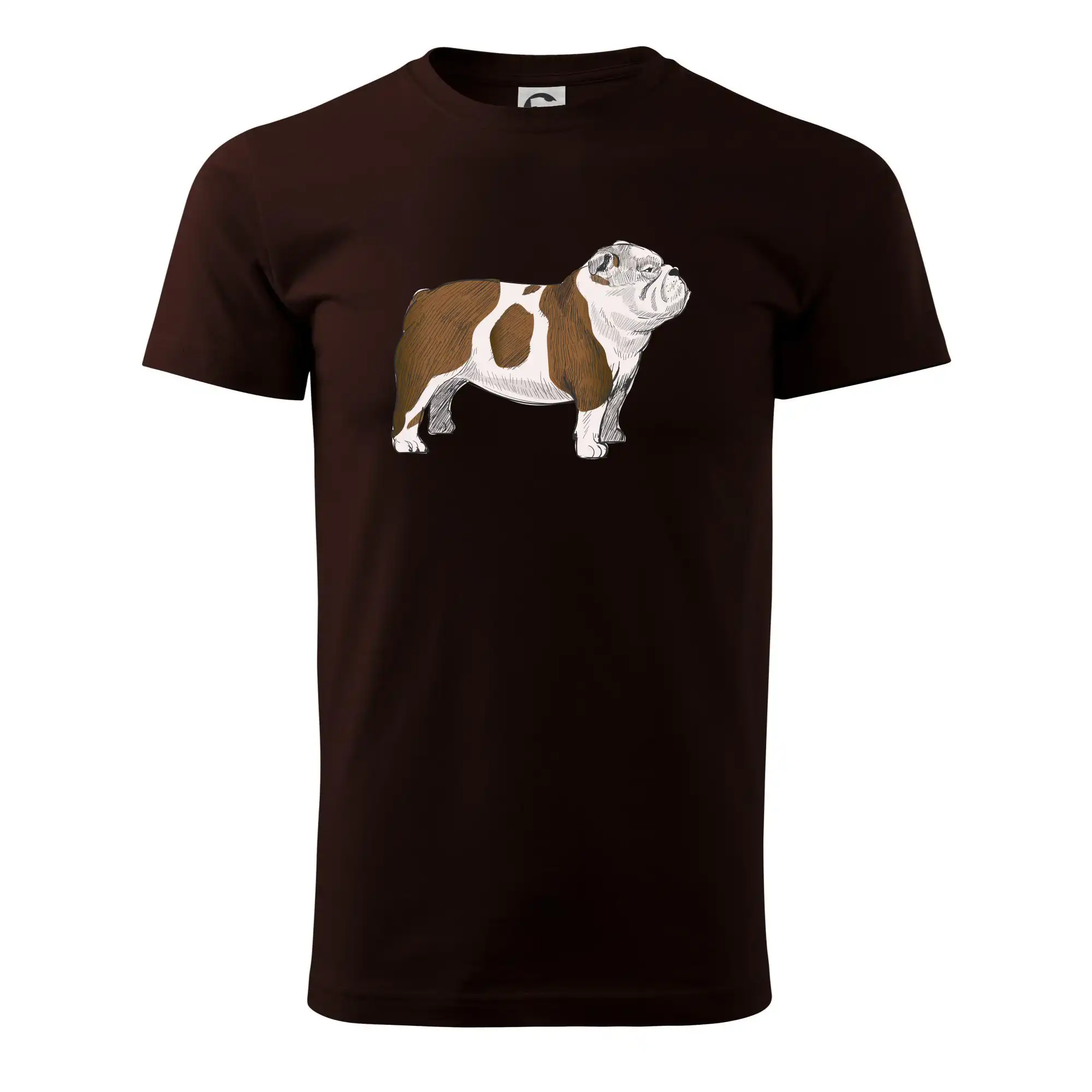 Ostatné psie plemená - Vintage English bulldog - Pánske tričko nižšej gramáže
