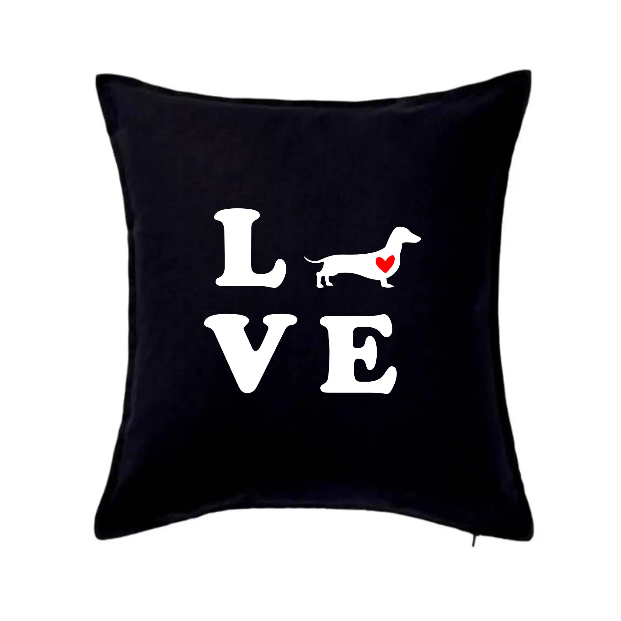 Tričká s motívom jazvečíka - Jazvečík - Love - Vankúš 50x50