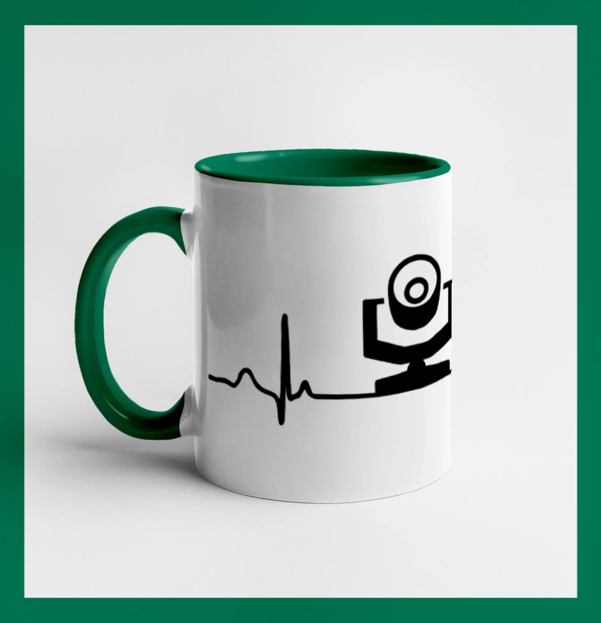 Ekg osvetľovač - robo hlava