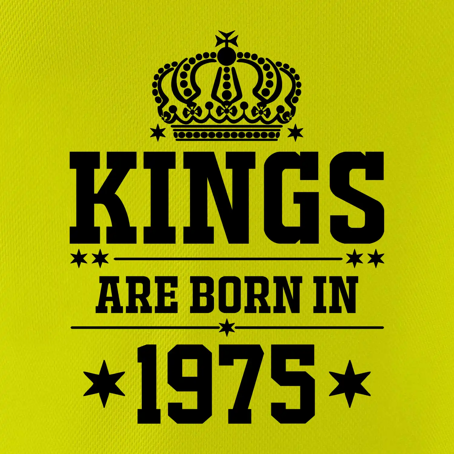 Kings are born in 1975