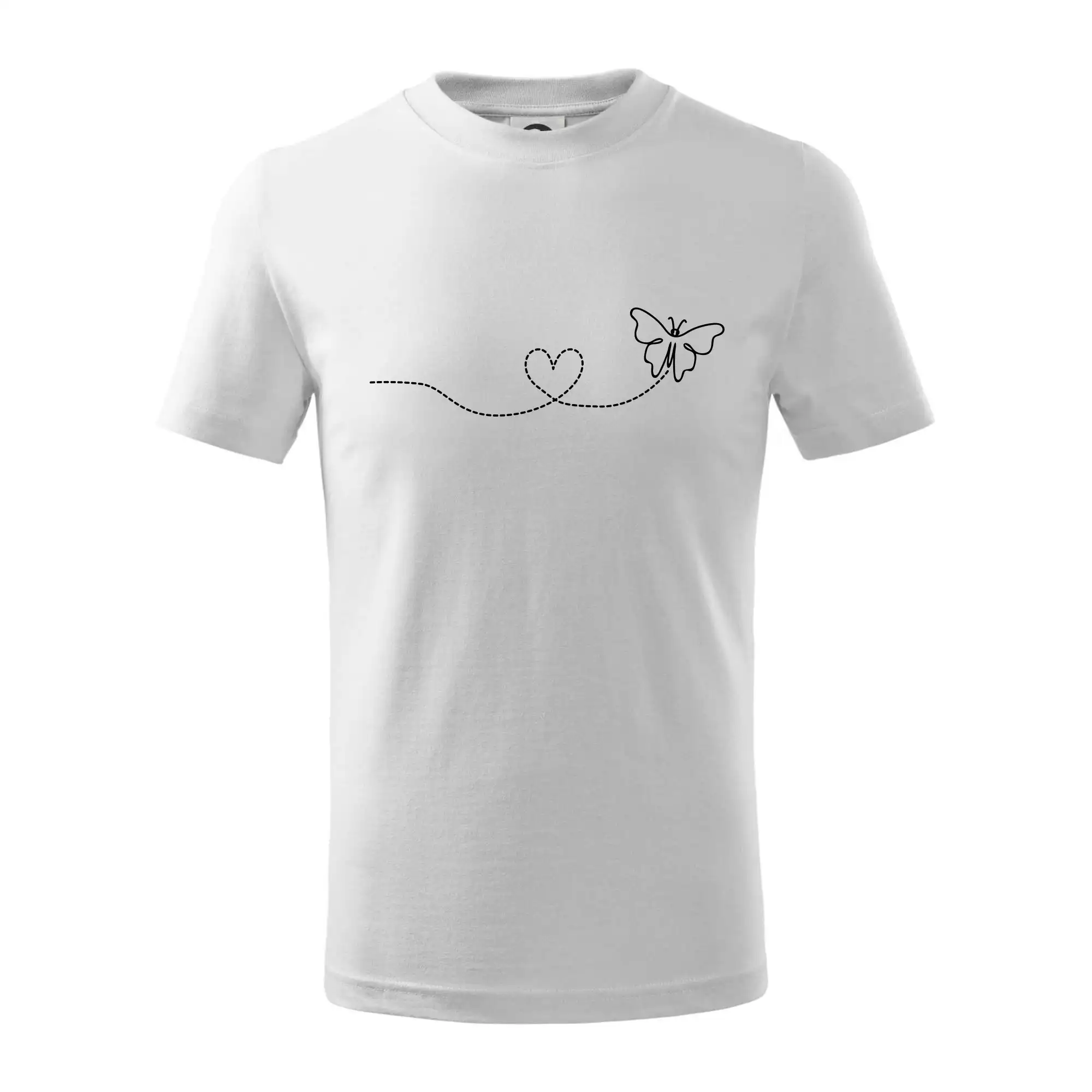 Dráha letu motýla - srdce