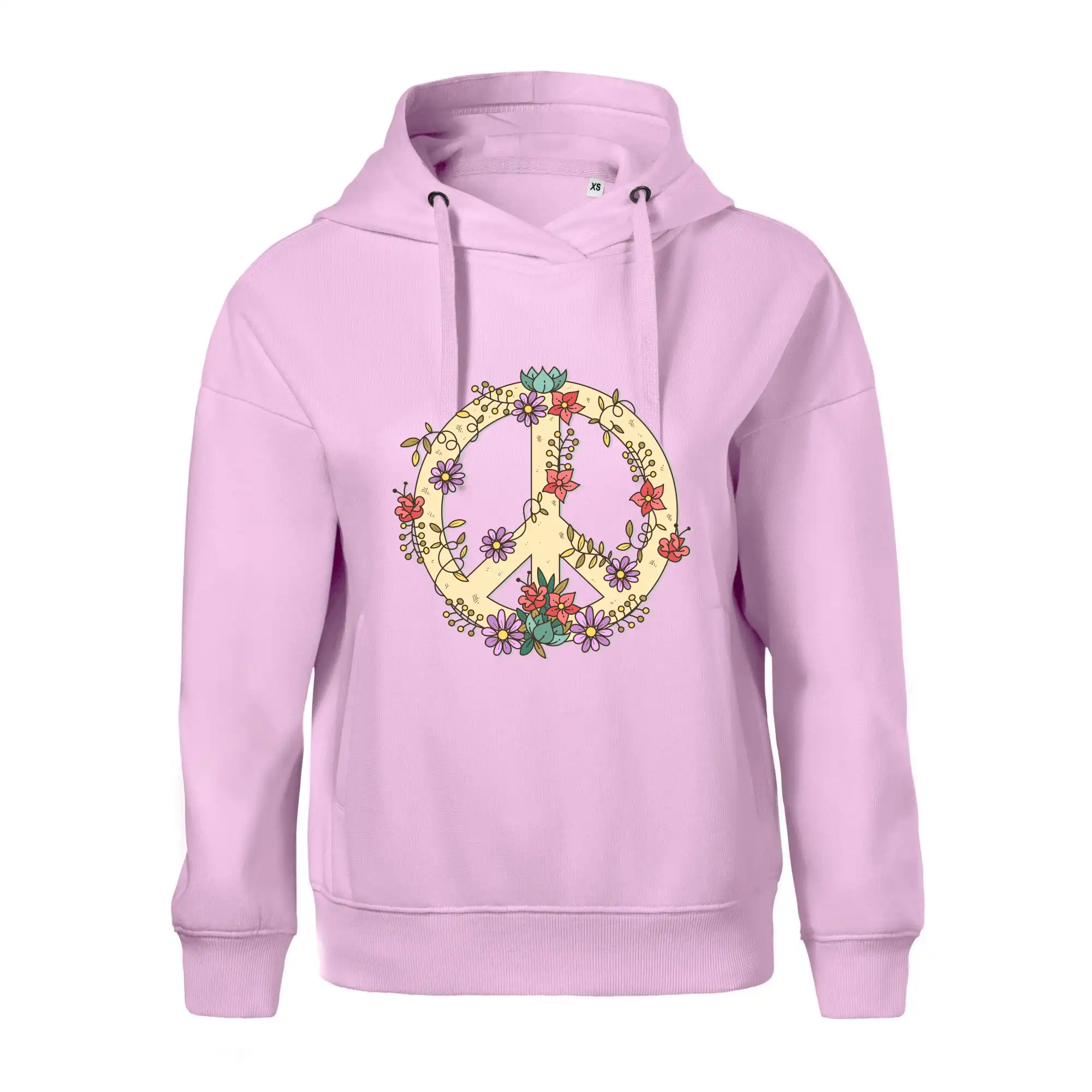 Peace symbol pískový