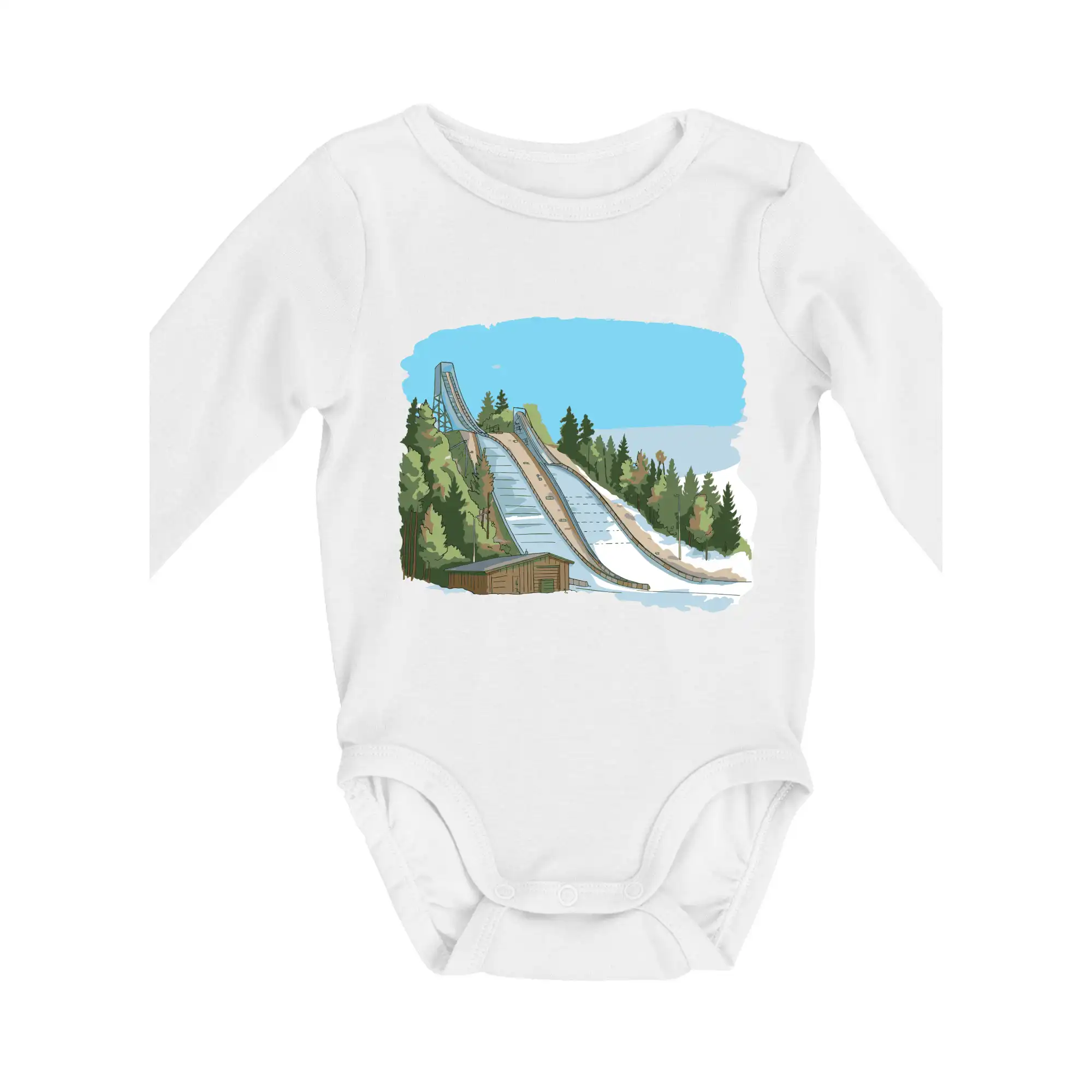 Obrázek skokanských můstků