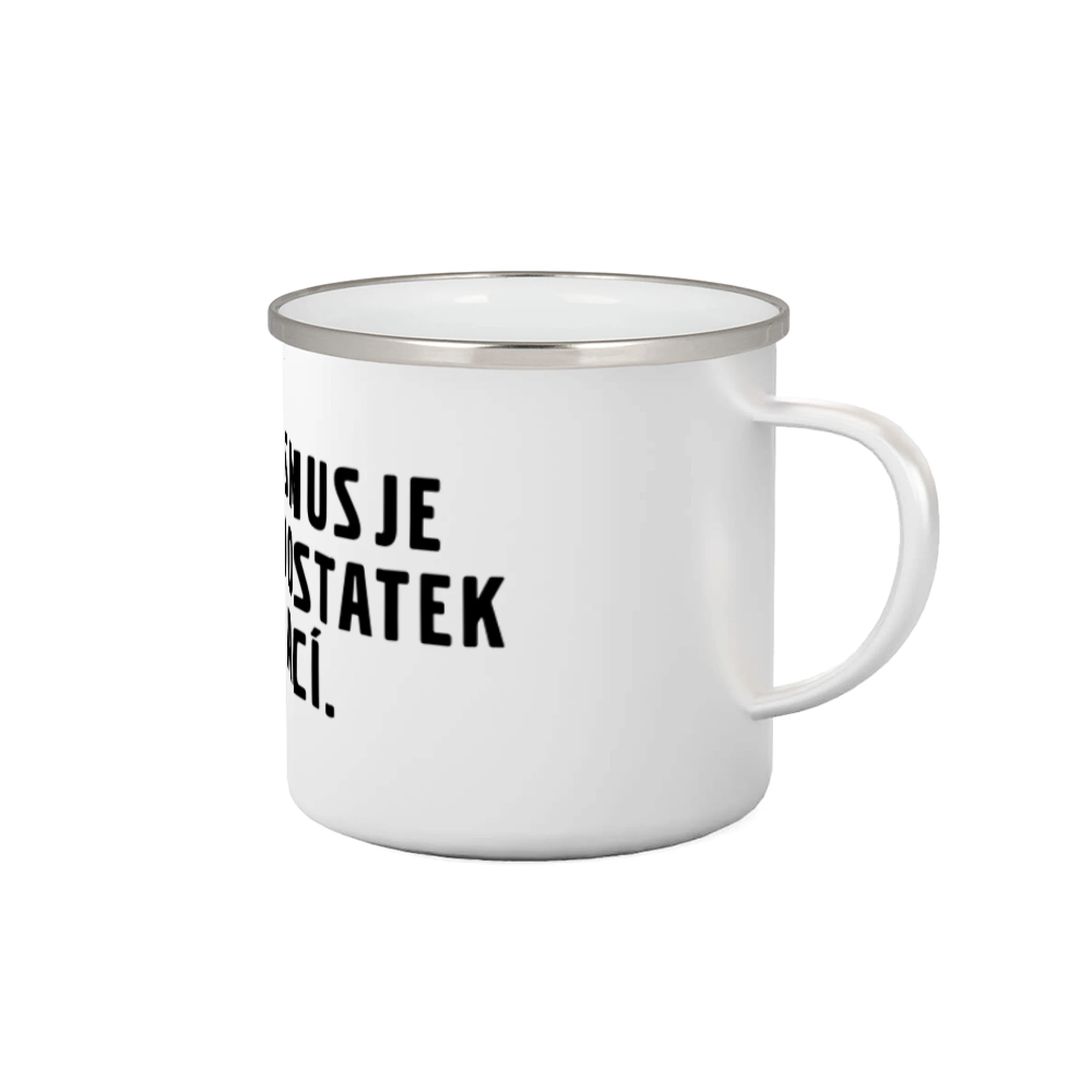 Tričká na párty - Citát - Optimismus je jen nedostatek informací - Plecháčik